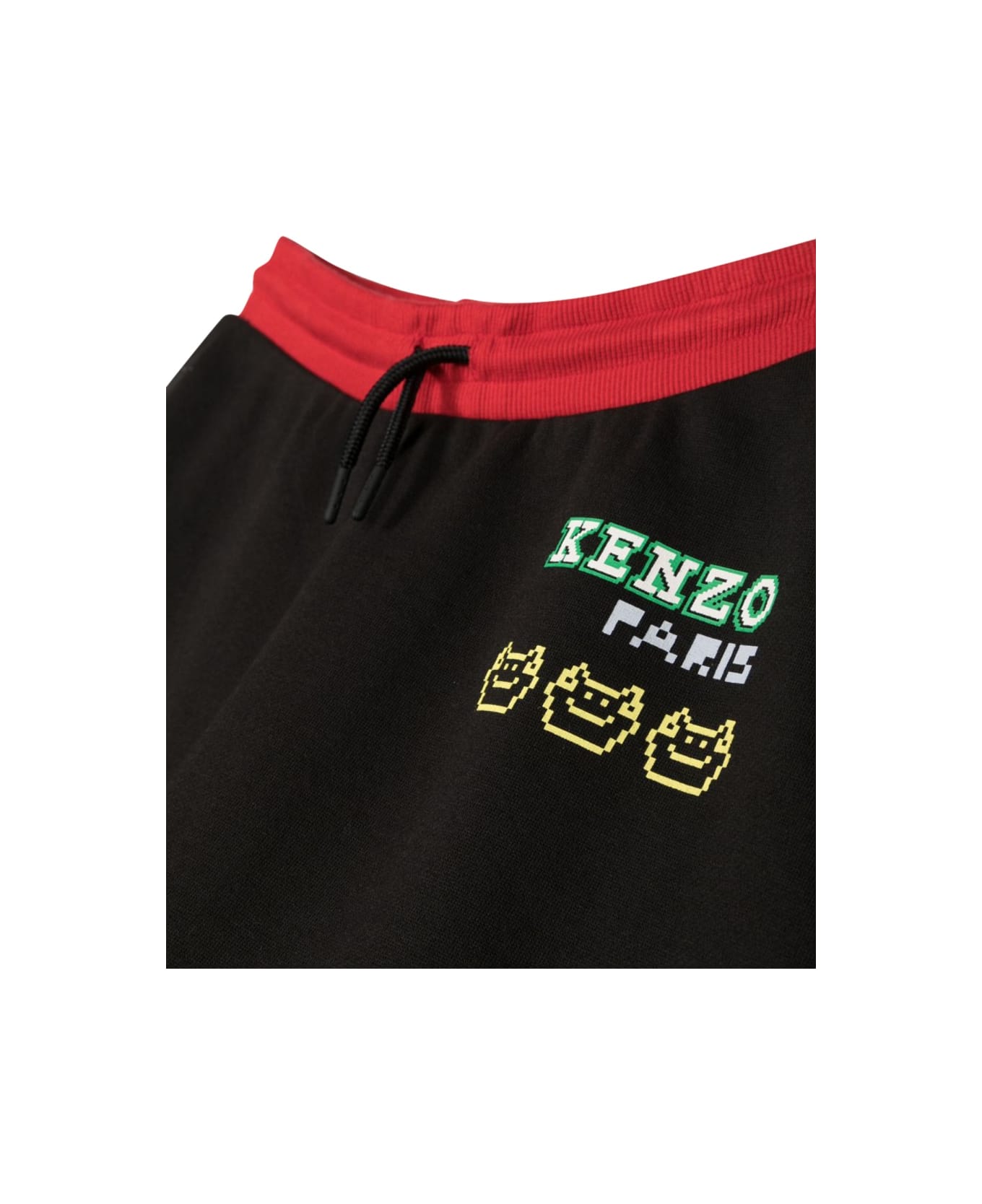 Kenzo Kids Flared Skirt With Drawstring - BLUE ボトムス