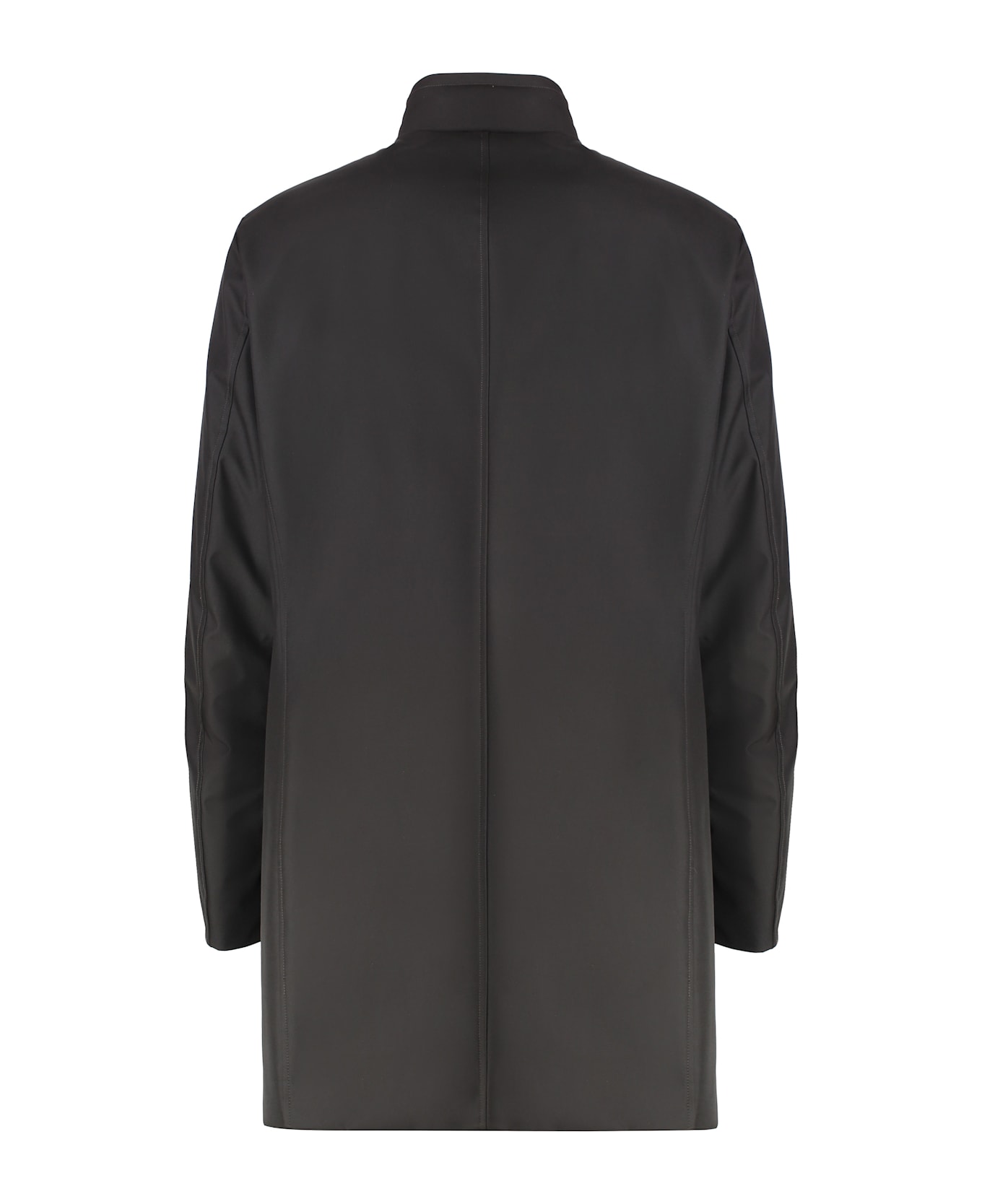 Moorer Technical Fabric Parka - brown