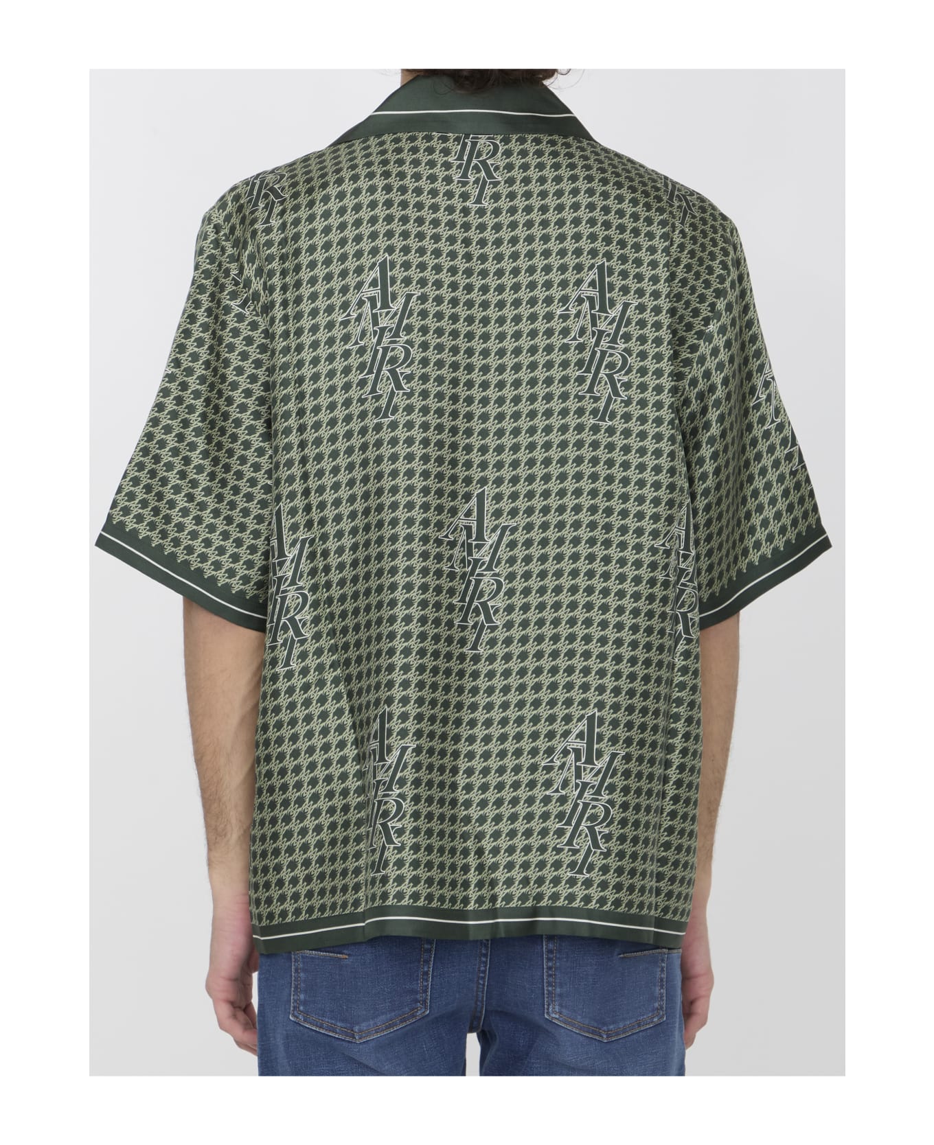 AMIRI Bowling Shirt - GREEN シャツ