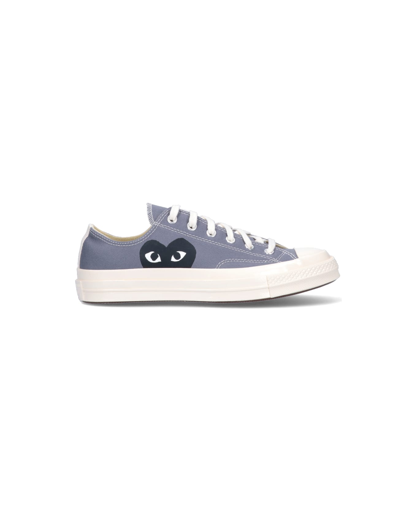 Comme des Garçons Play Low Top Chuck Taylor Sneakers - Gray