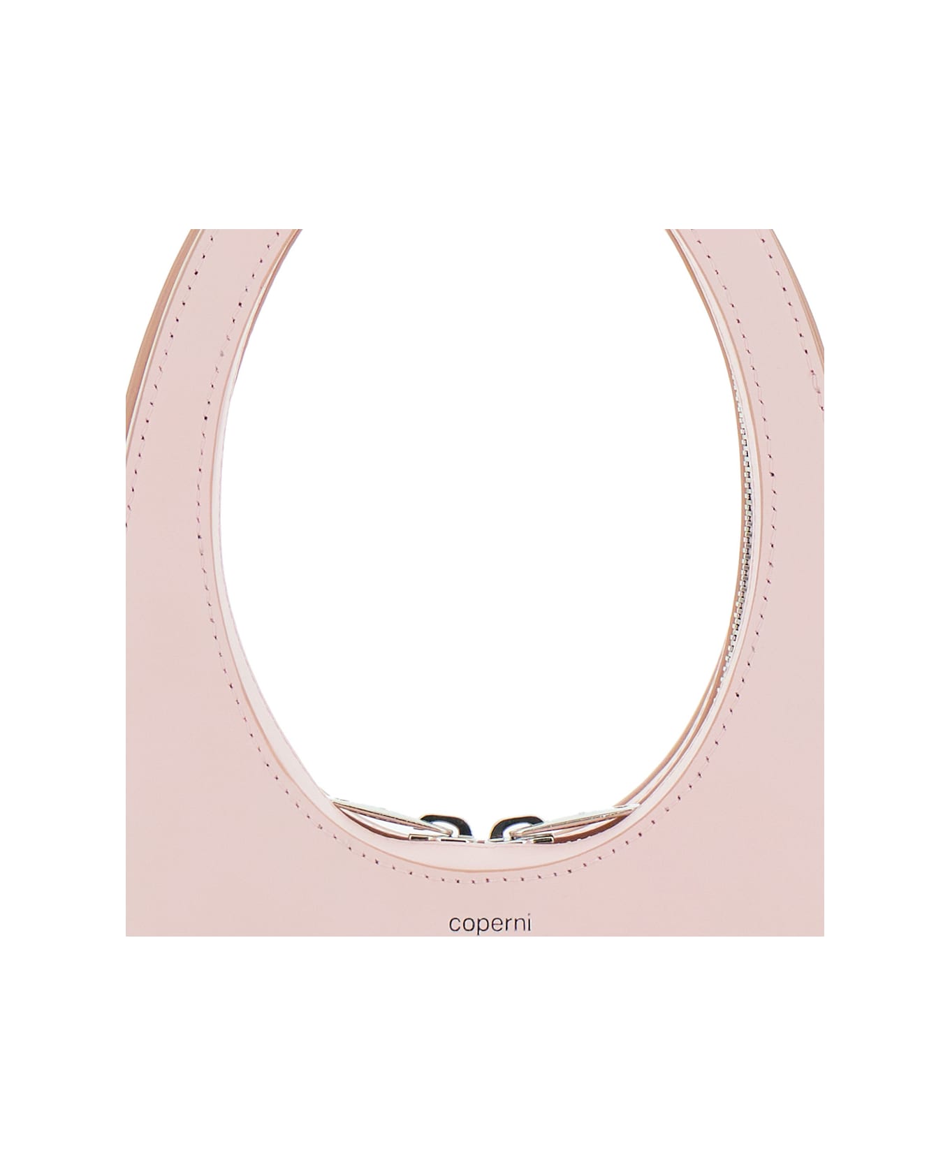 Coperni 
mini Swipe
 Pink Crossbody Bag With Embossed Logo And Removable Shoulder Strap In Leather Woman - Pink