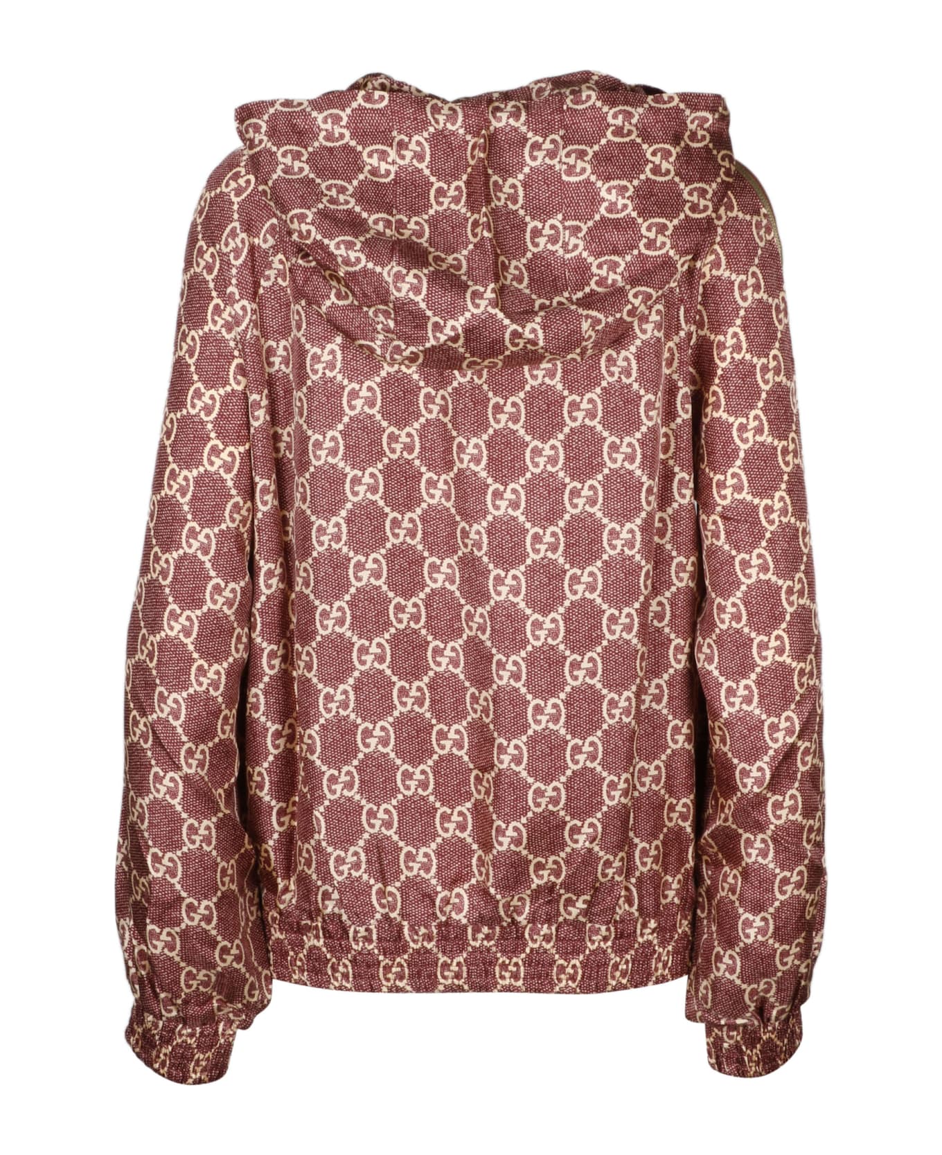 Gucci Gg Suprime Full Zip Jacket - Red
