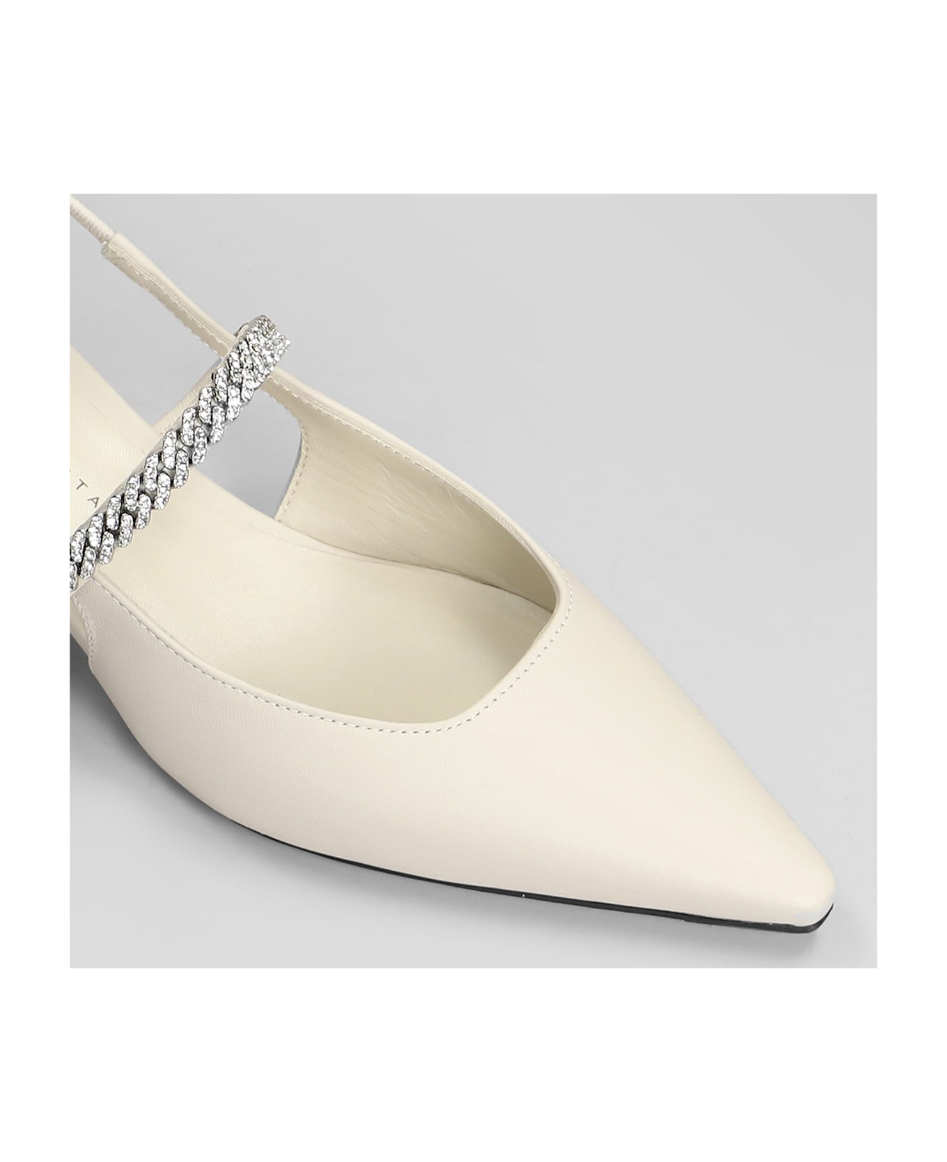 Roberto Festa Mallory Pumps In Beige Leather - beige