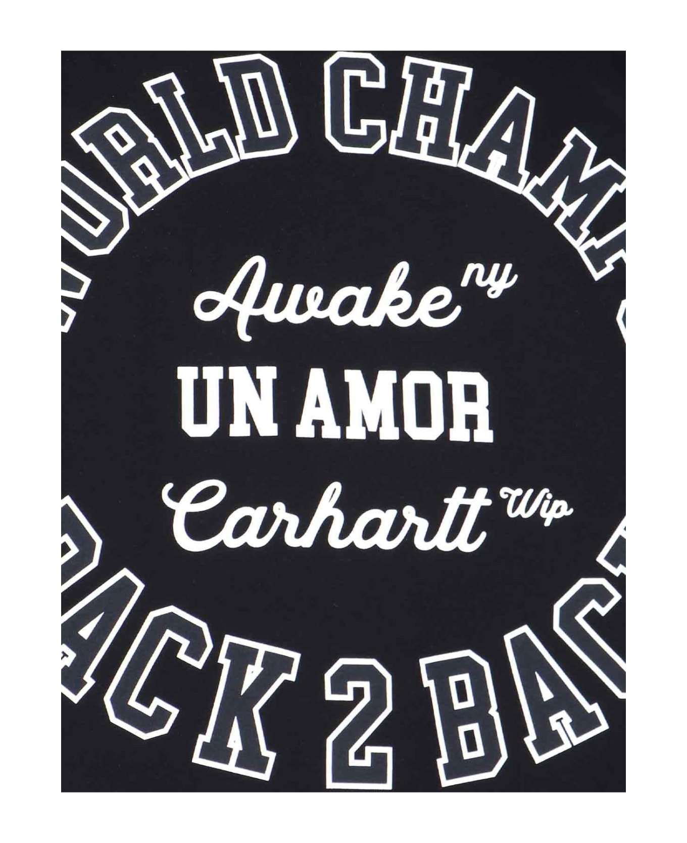 Awake NY X Carhartt Wip T-shirt 'un Amor' - Black