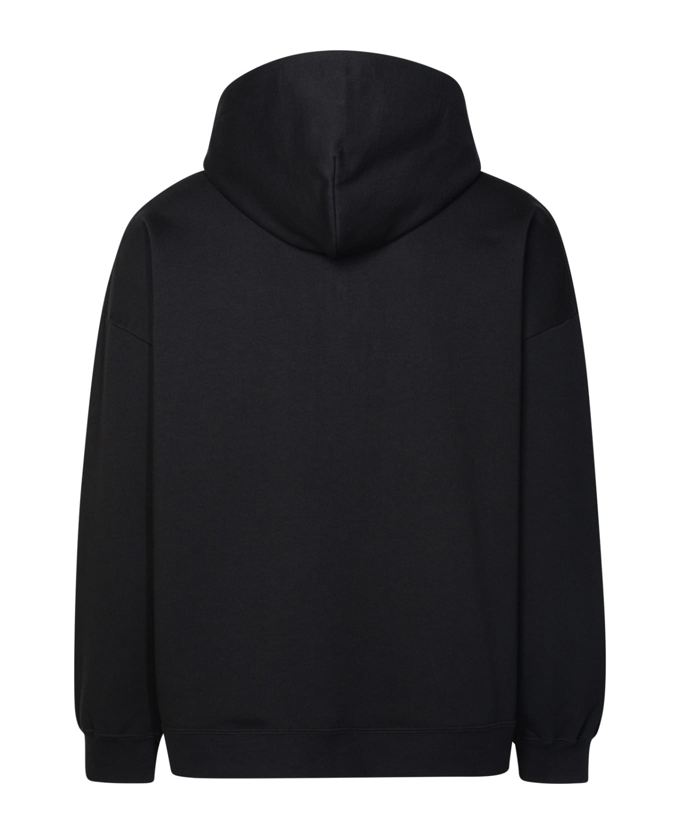 GCDS Black Cotton Sweatshirt - Black