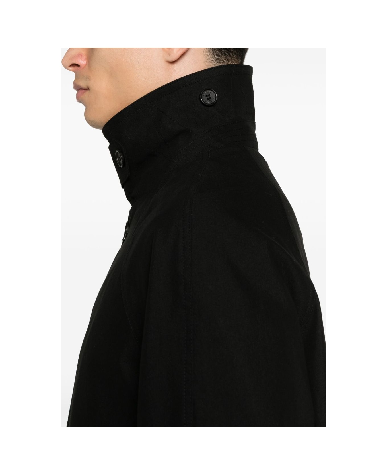Dunst Cotton Coat - Black
