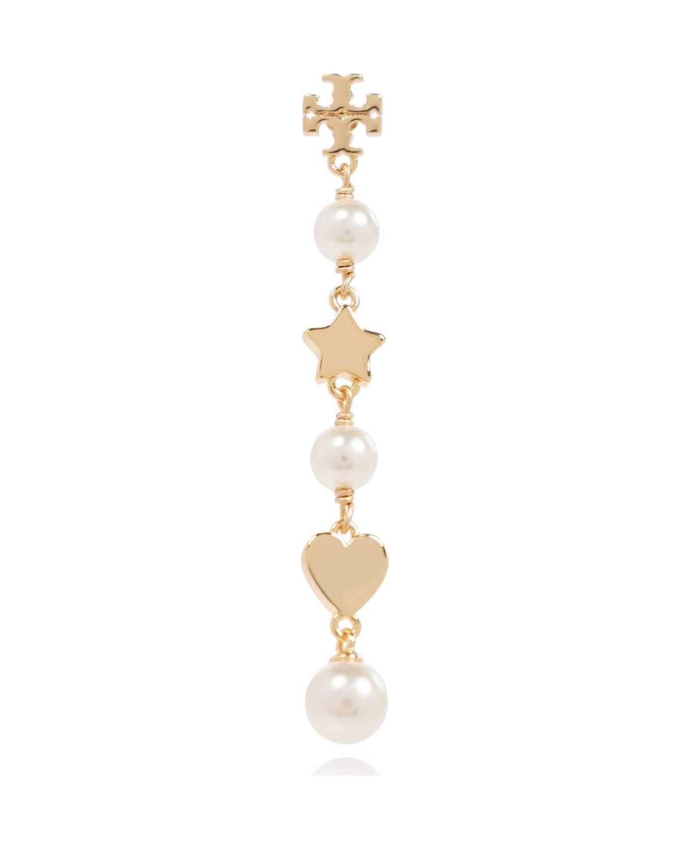Tory Burch Kira Linear Pearl Earrings - Tory gold