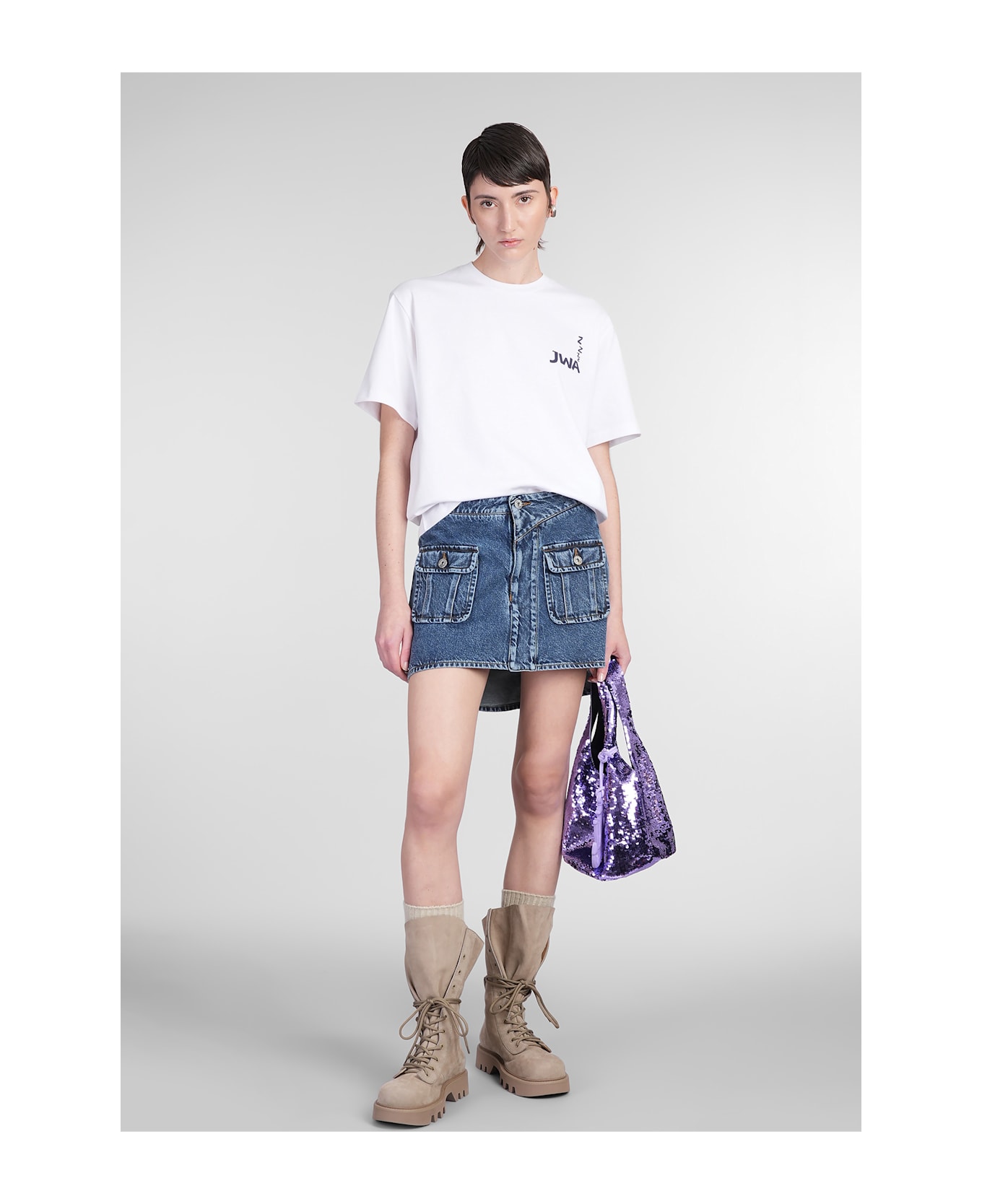 J.W. Anderson T-shirt In White Cotton