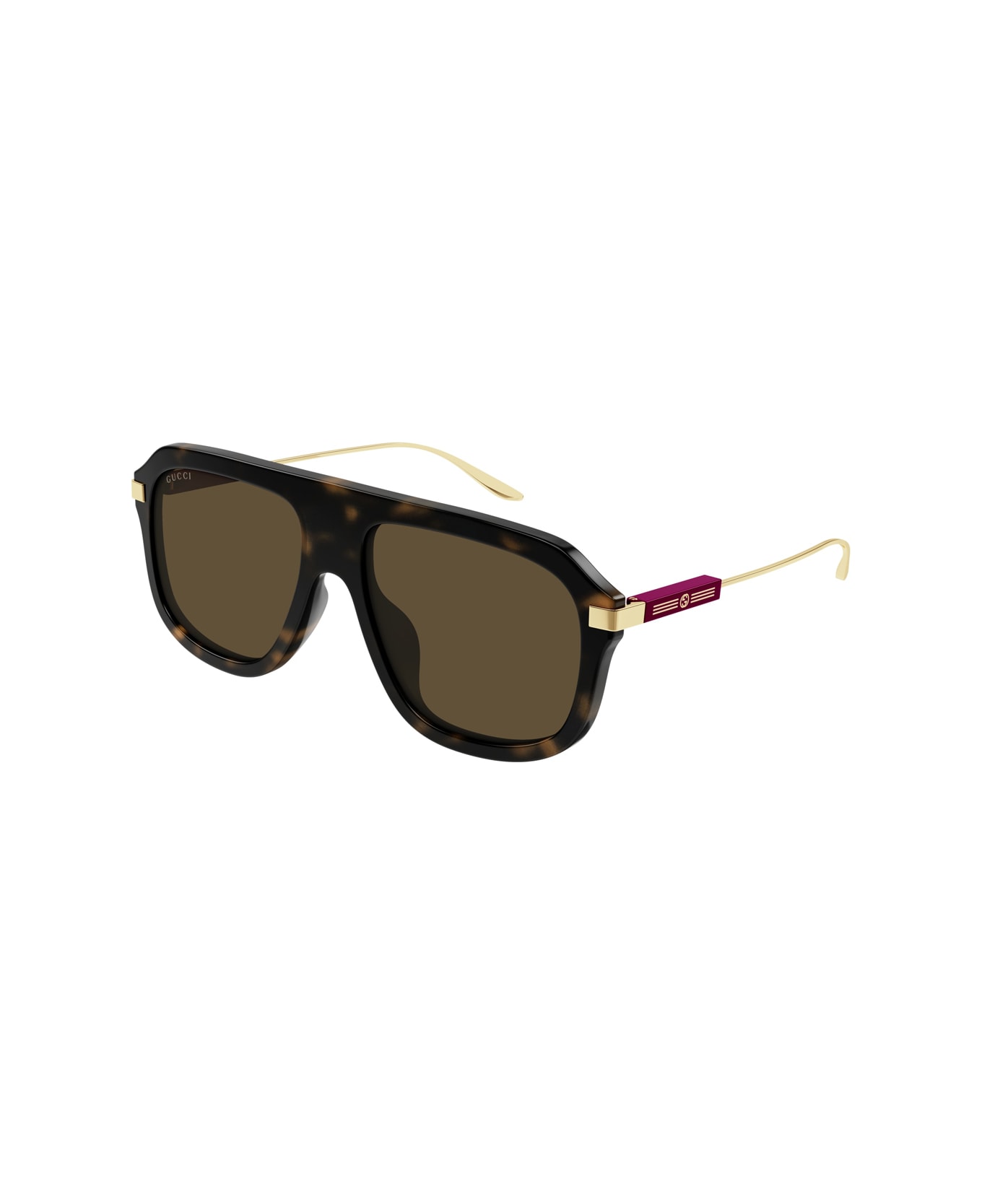 Gucci Eyewear Gg1309s Linea Web 006 Sunglasses - Marrone サングラス
