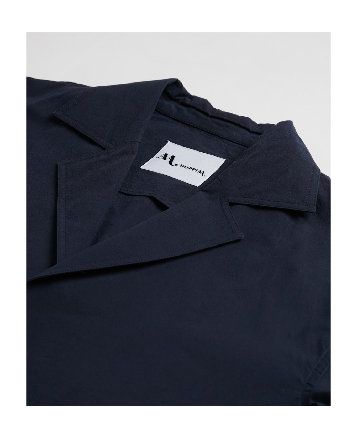 doppiaa Aabigail Unlined Blue Shirt-jacket