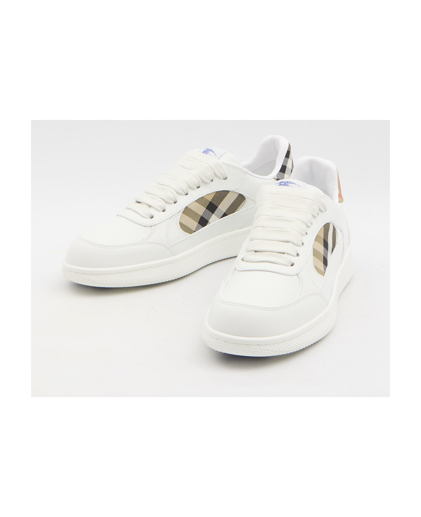 Burberry Terrace Sneakers - WHITE