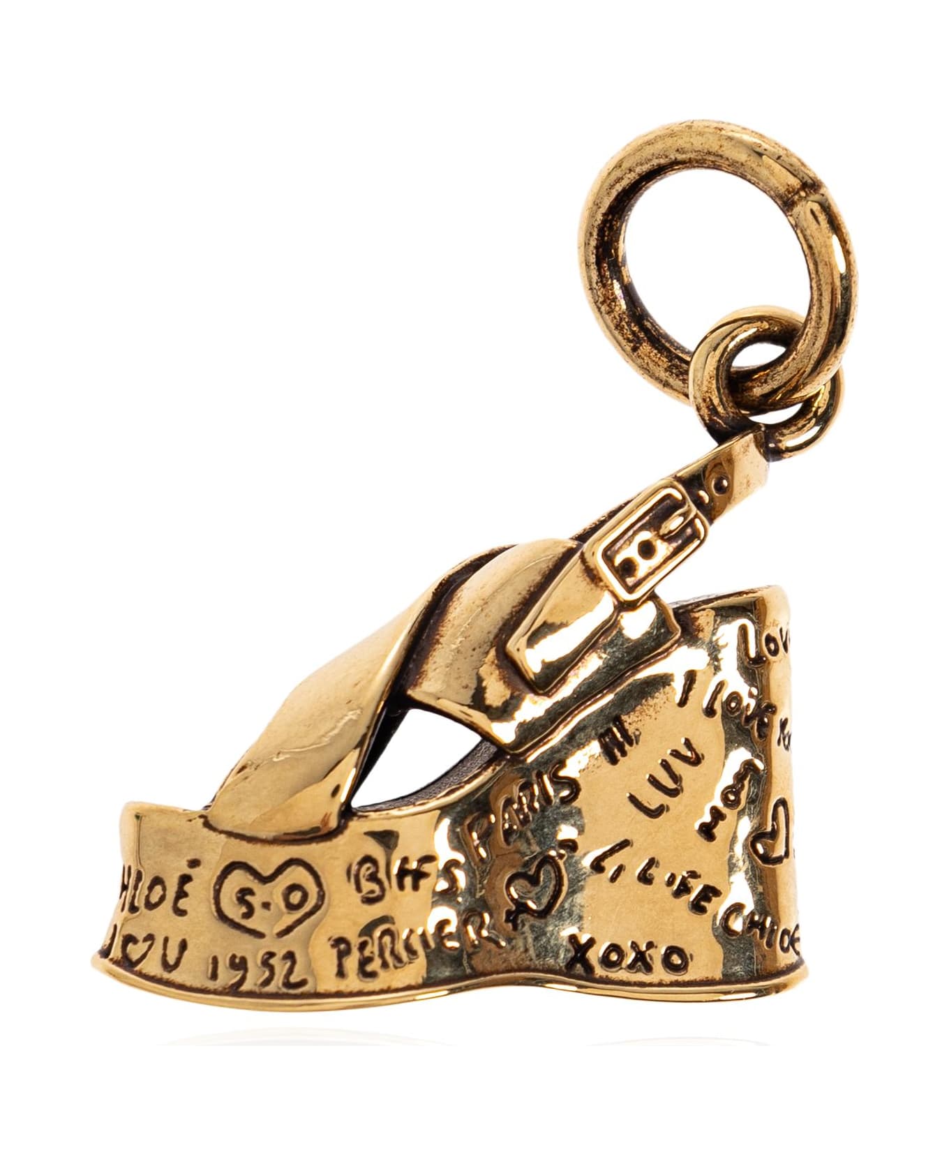 Chloé Shoe-shaped Pendant - GOLD