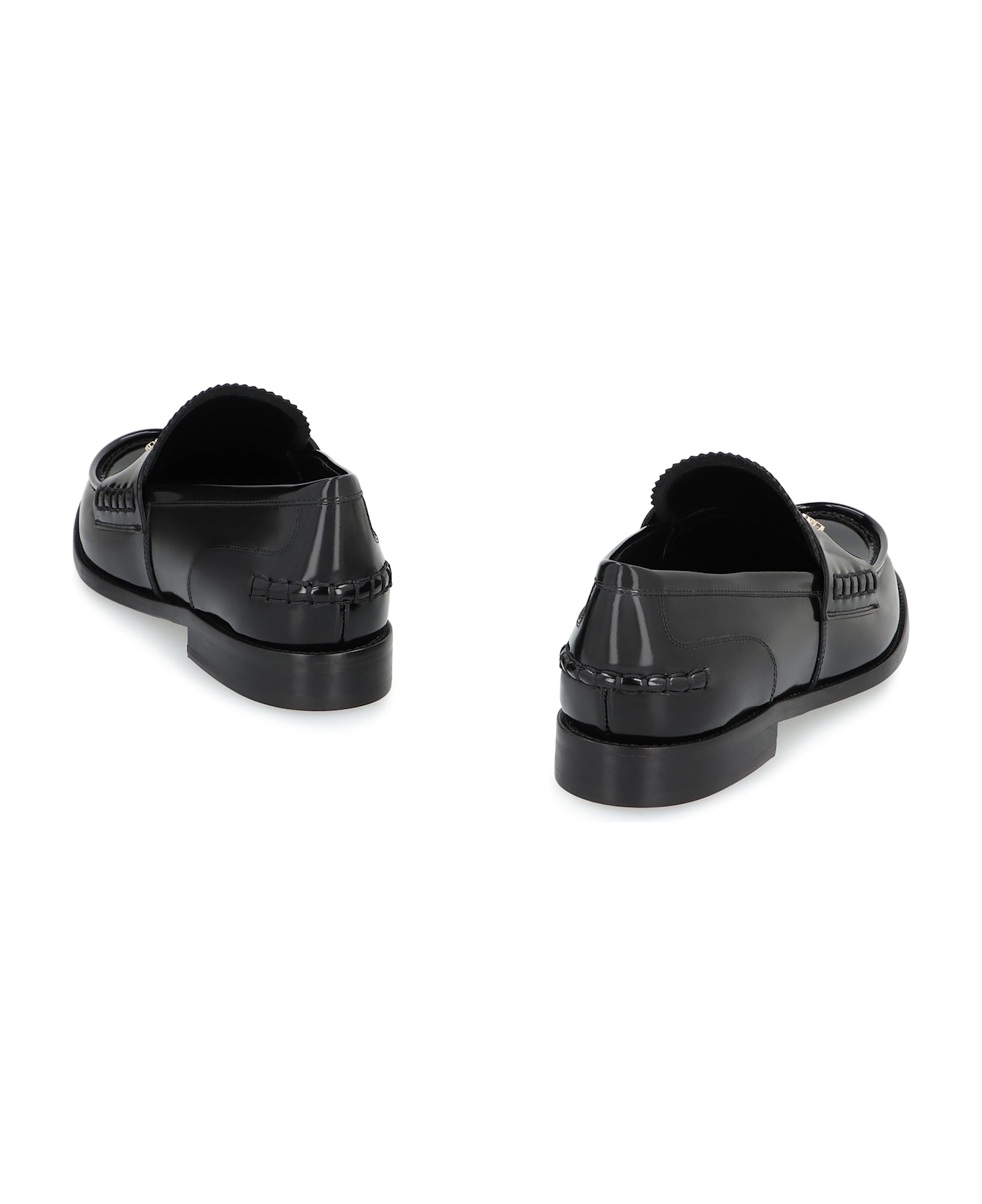 Alexander Wang Carter Patent Leather Loafers - black