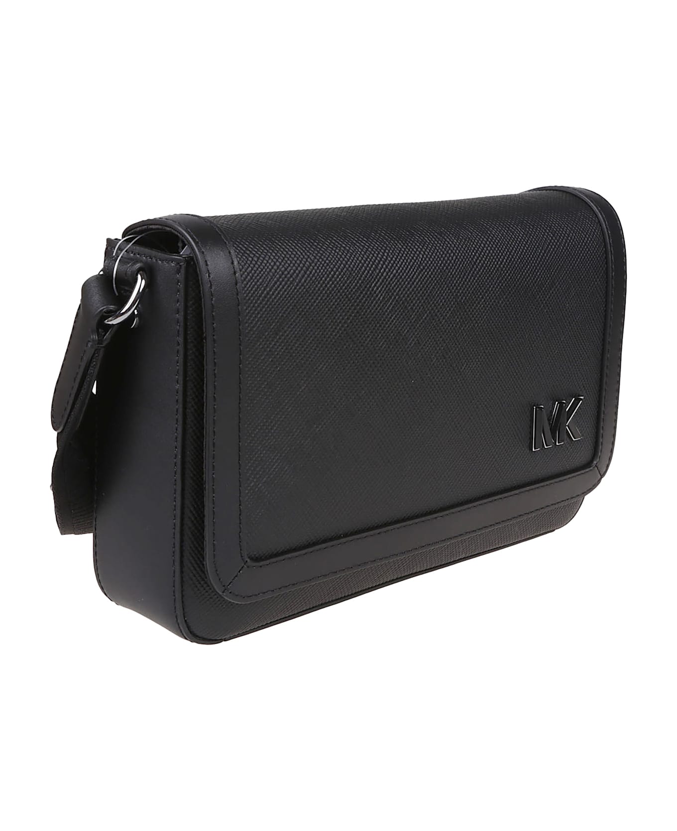Michael Kors Edison Mini Flap Crossbody Bag - Black