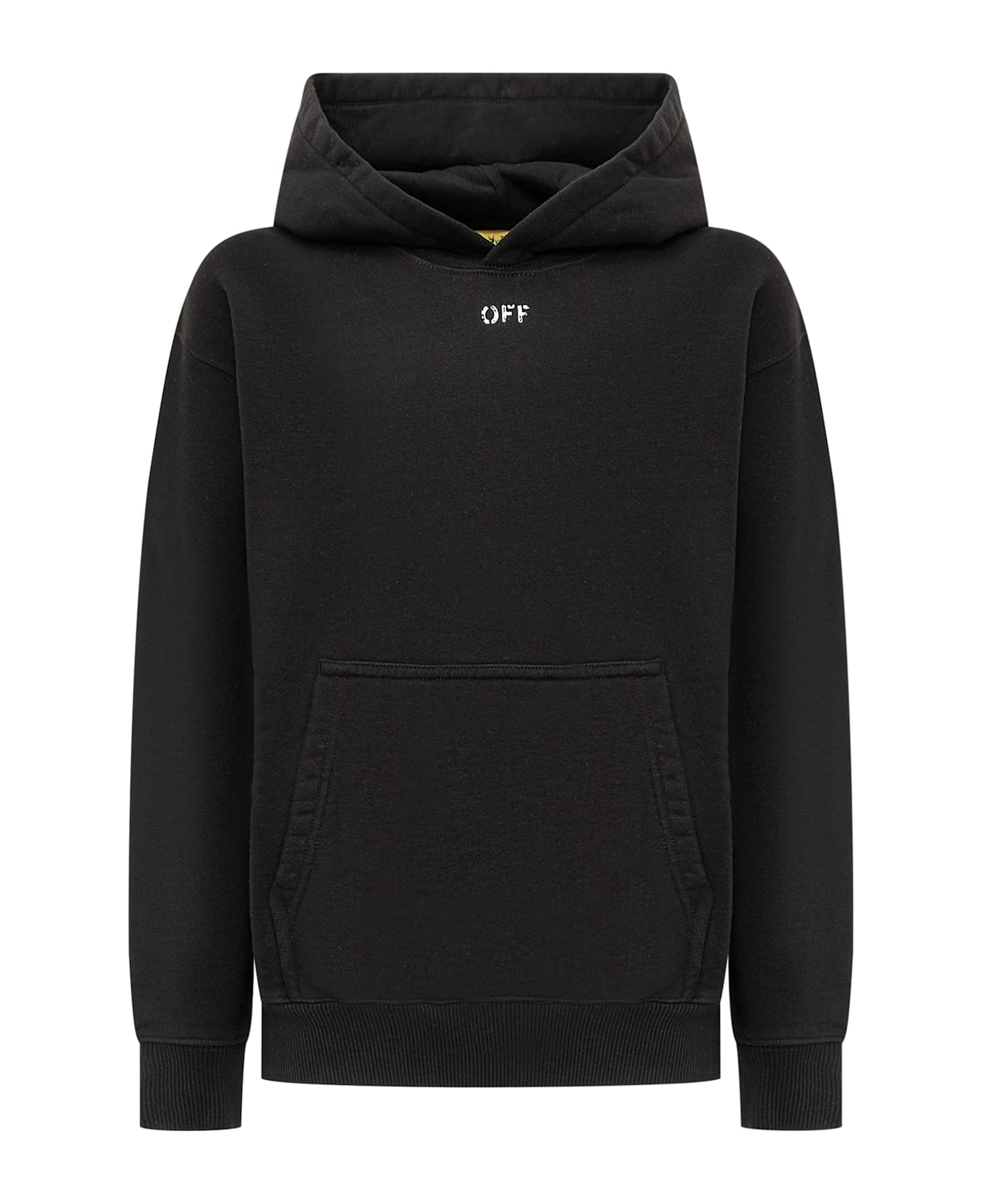 Off-White Hoodie - BLACK WHITE