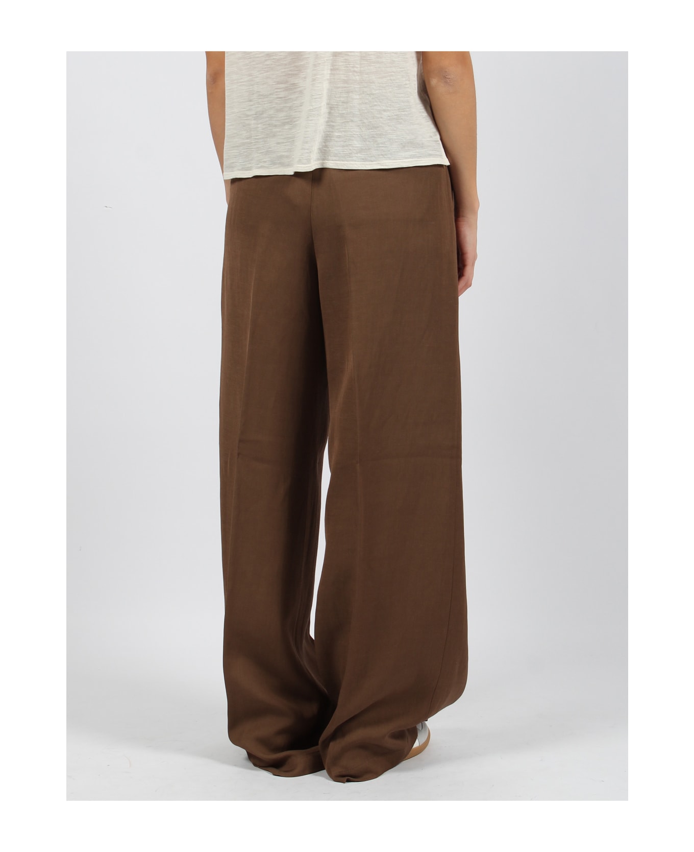 Nine in the Morning Karen Palazzo Trousers - Brown