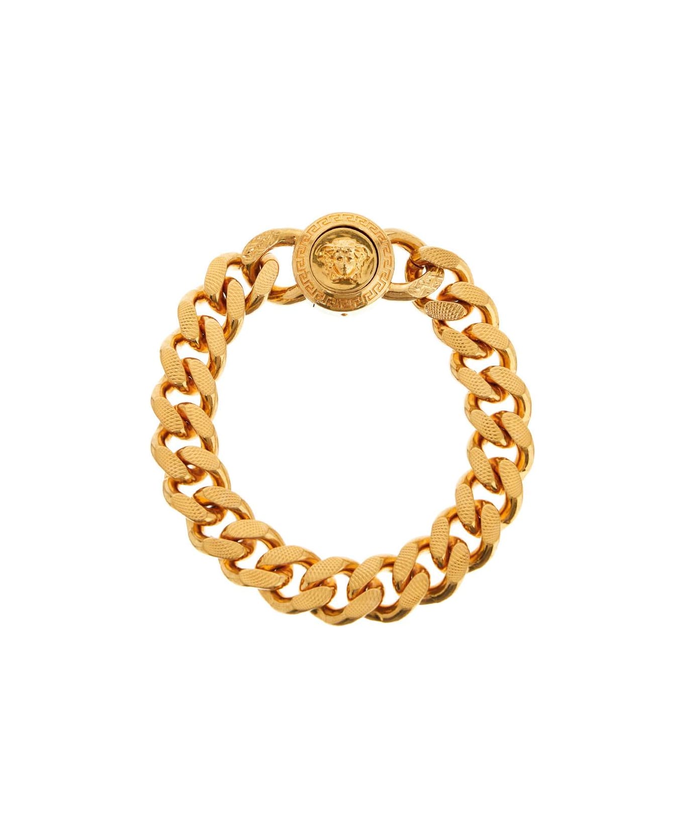 Versace Chain Medusa Bracelet - TRIBUTE GOLD (Gold)