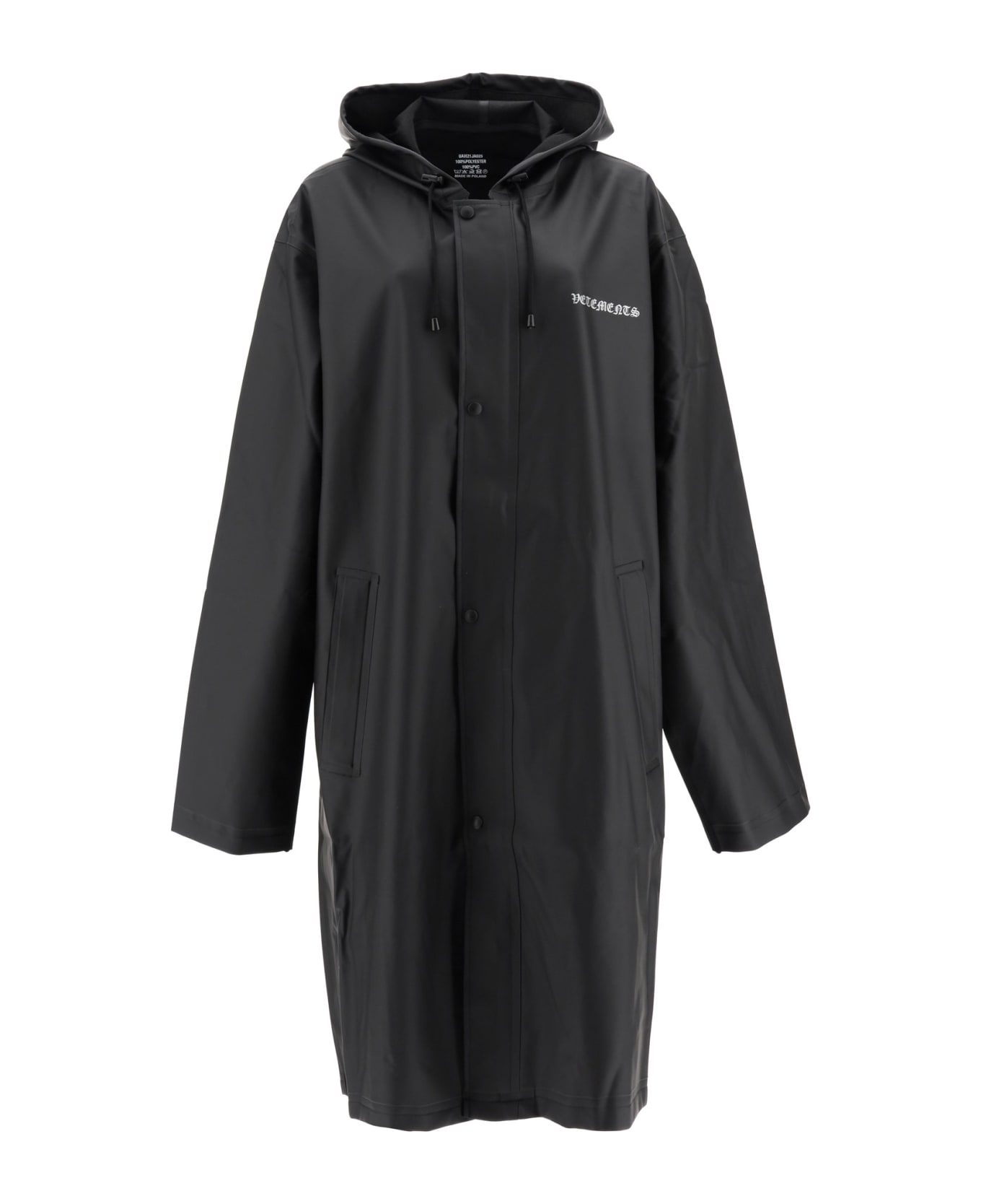 VETEMENTS Oversized Pvc Raincoat With Logo | italist, ALWAYS LIKE