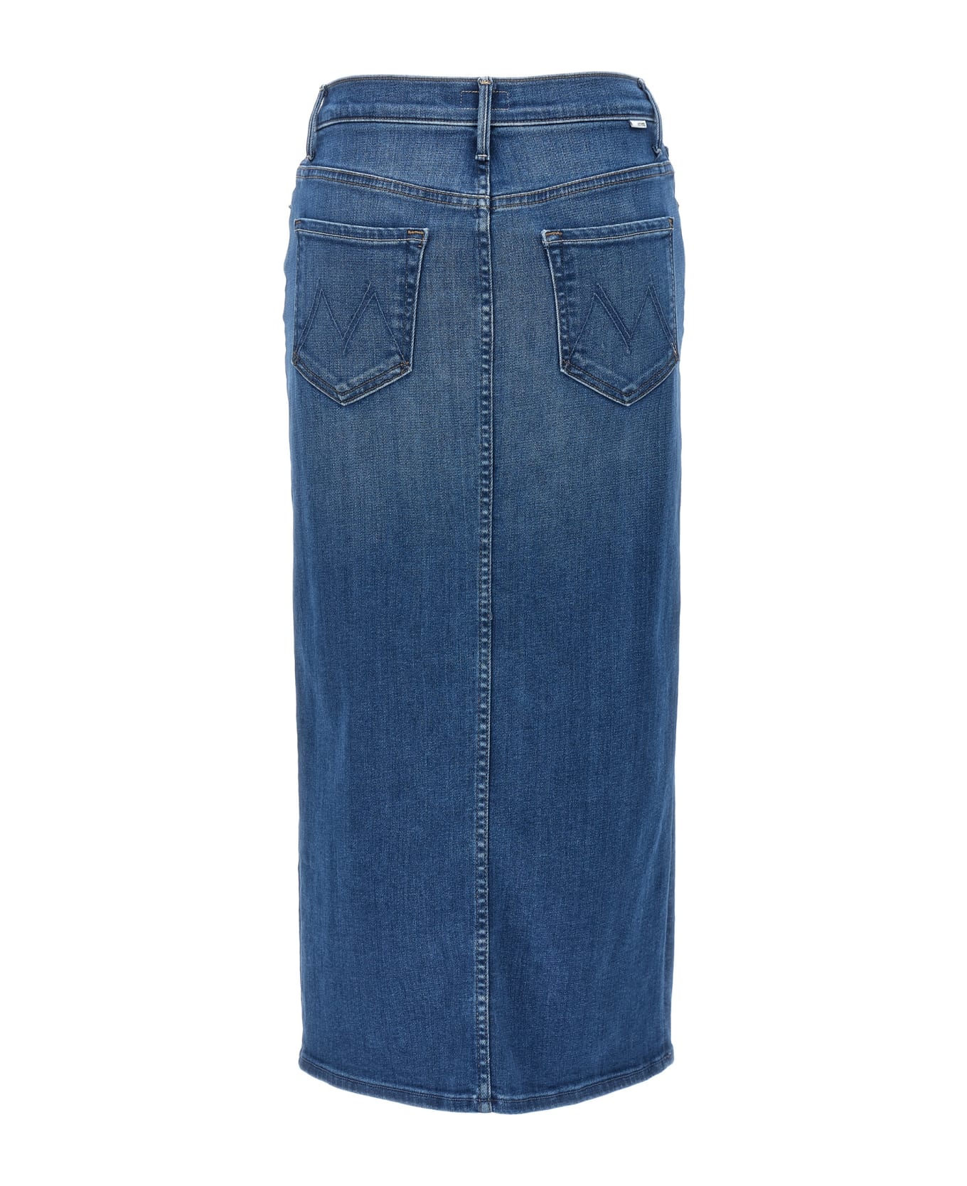 Mother 'the Reverse Pencil Pusher' Skirt - Blue