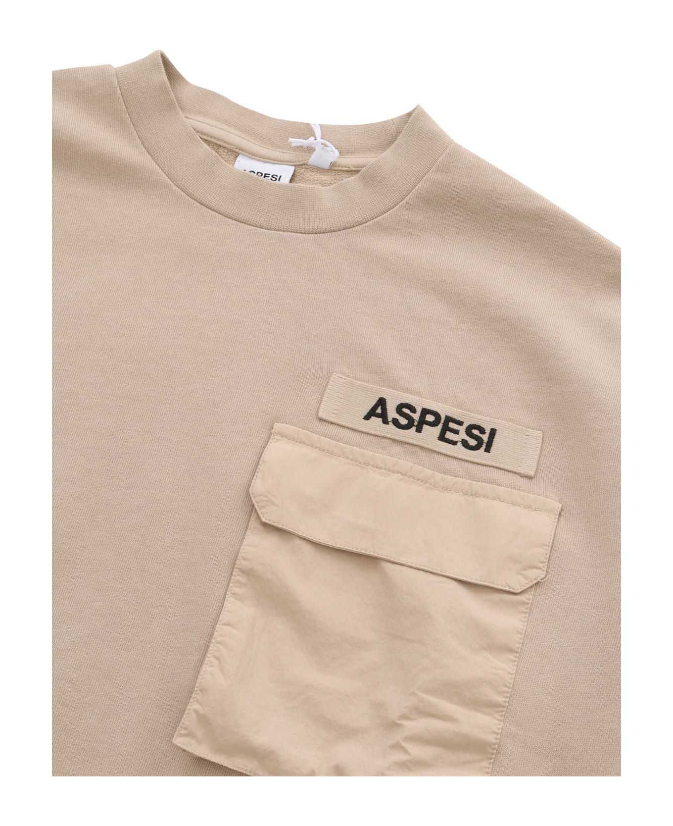 Aspesi Beige Sweatshirt - BEIGE ニットウェア＆スウェットシャツ