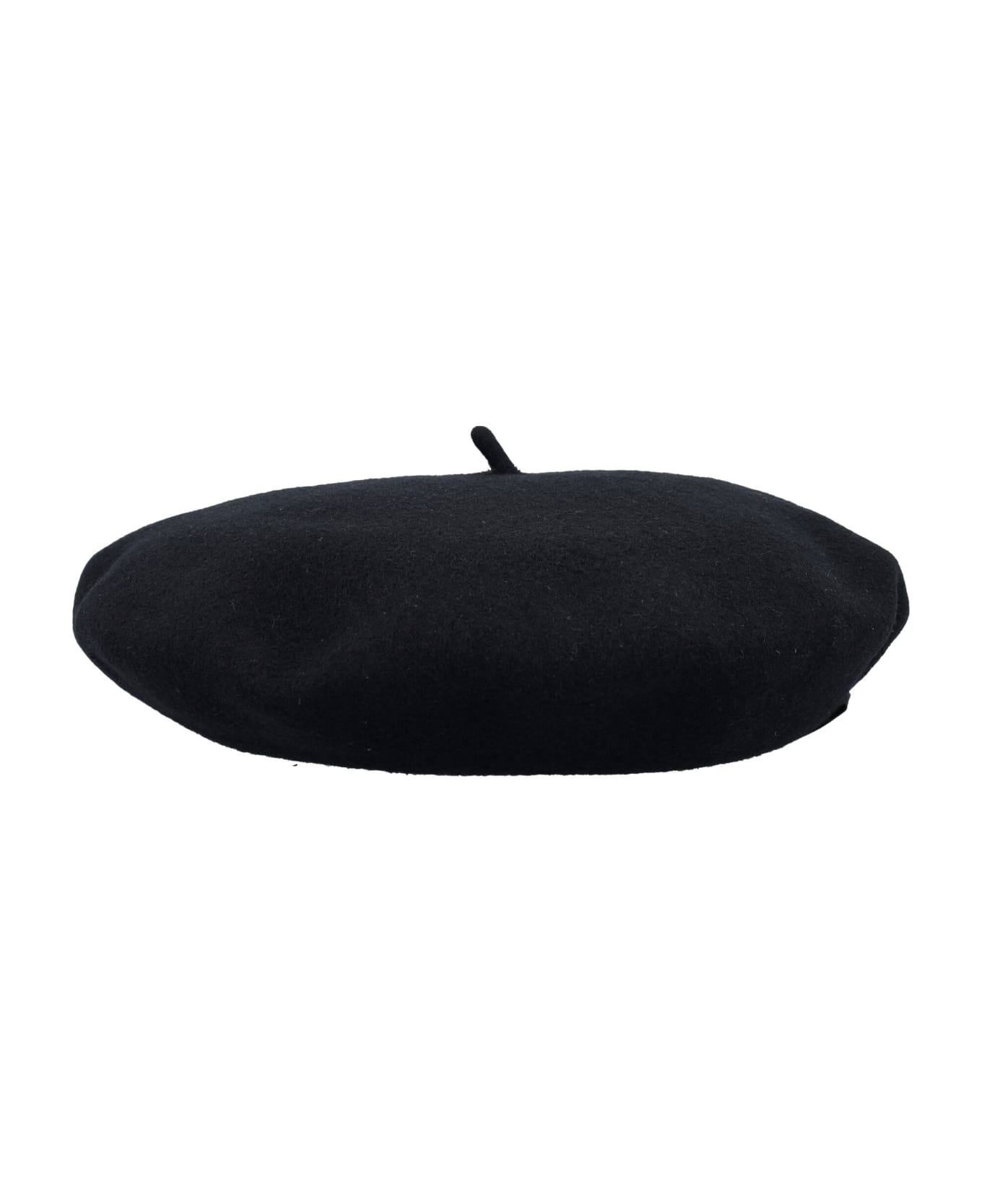 Borsalino Wool Basque Borsalino - BLACK 帽子