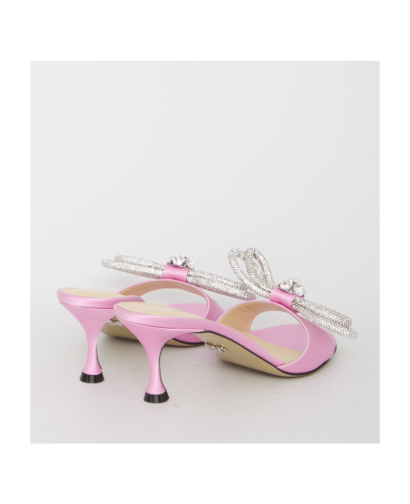 Mach & Mach Double Bow Mules - PINK