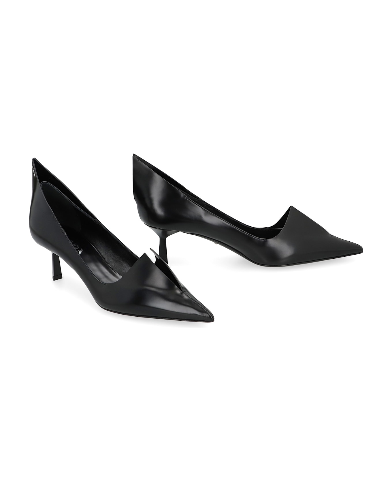 Prada Leather Pumps - Nero