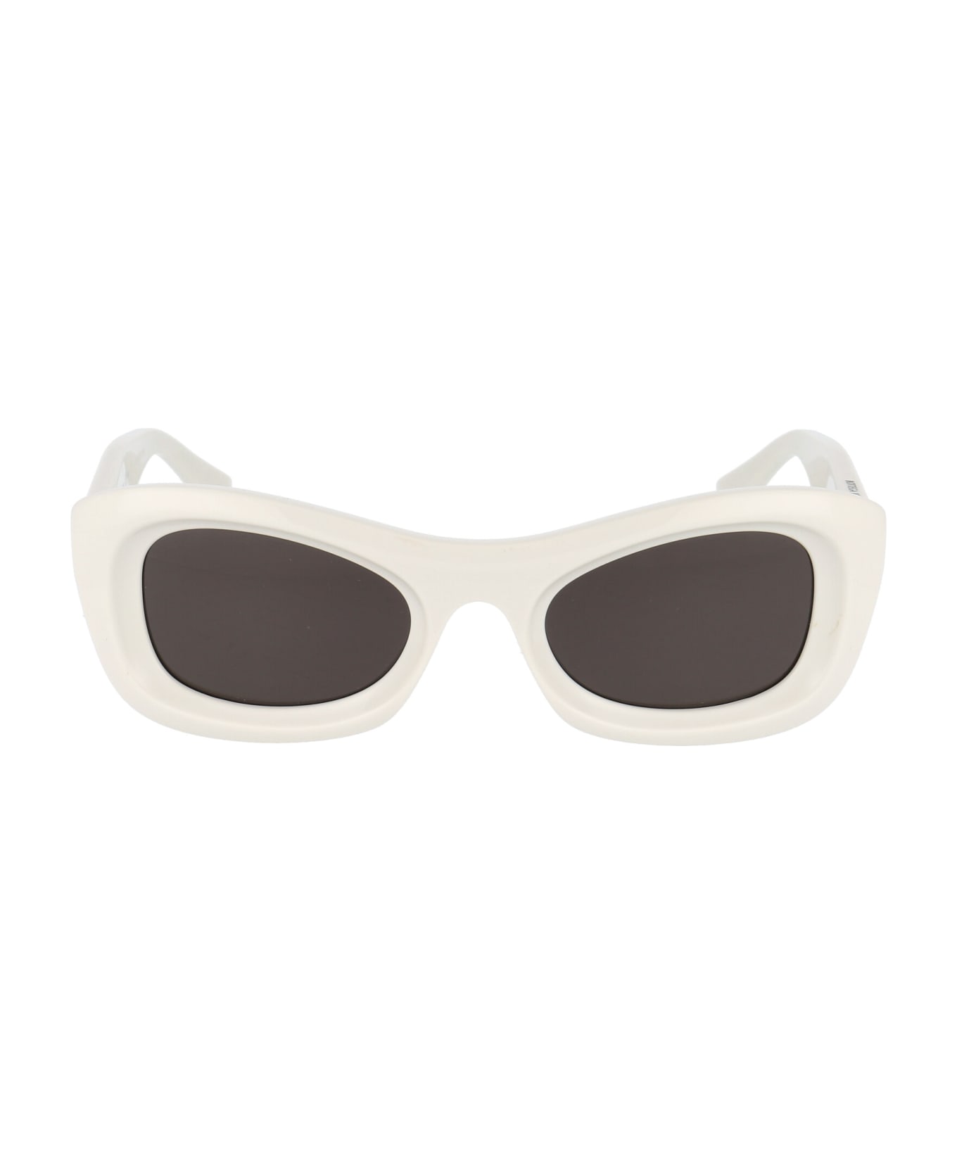 Bottega Veneta Eyewear Bv1088s Sunglasses - 002 IVORY IVORY GREY