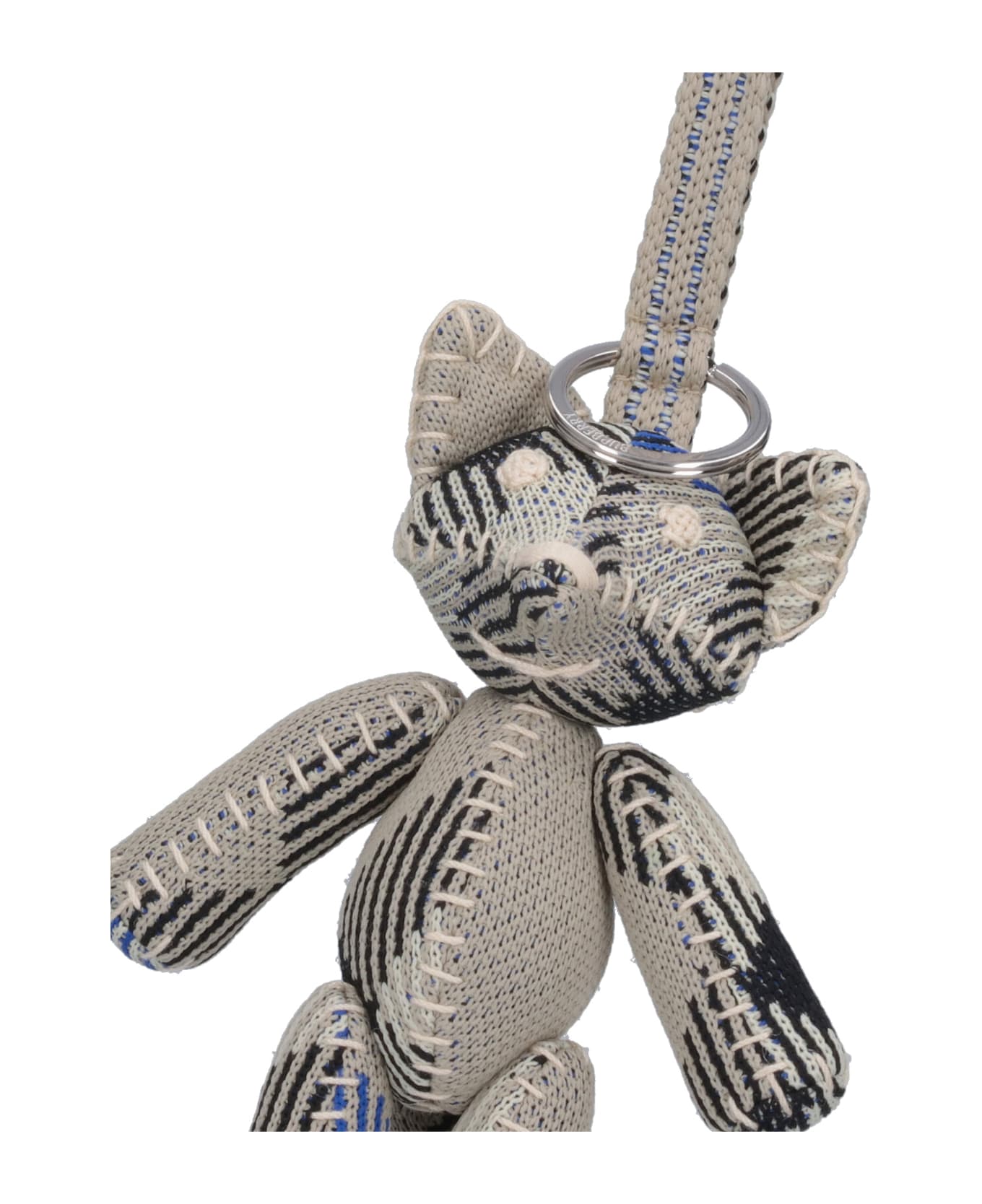 Burberry Fox Keyring Charm - Gray