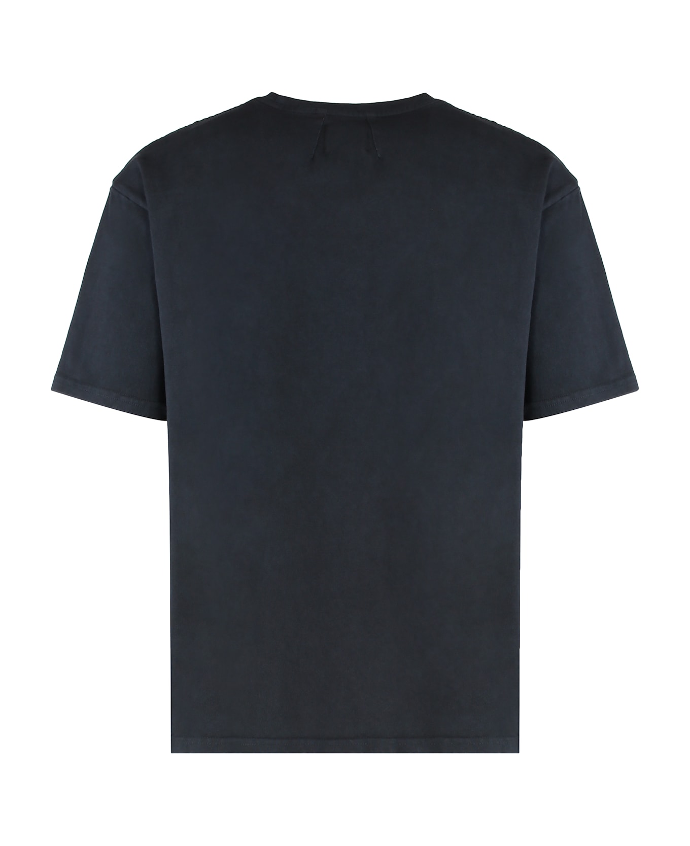 Rhude T-shirt In Cotton With Print - black