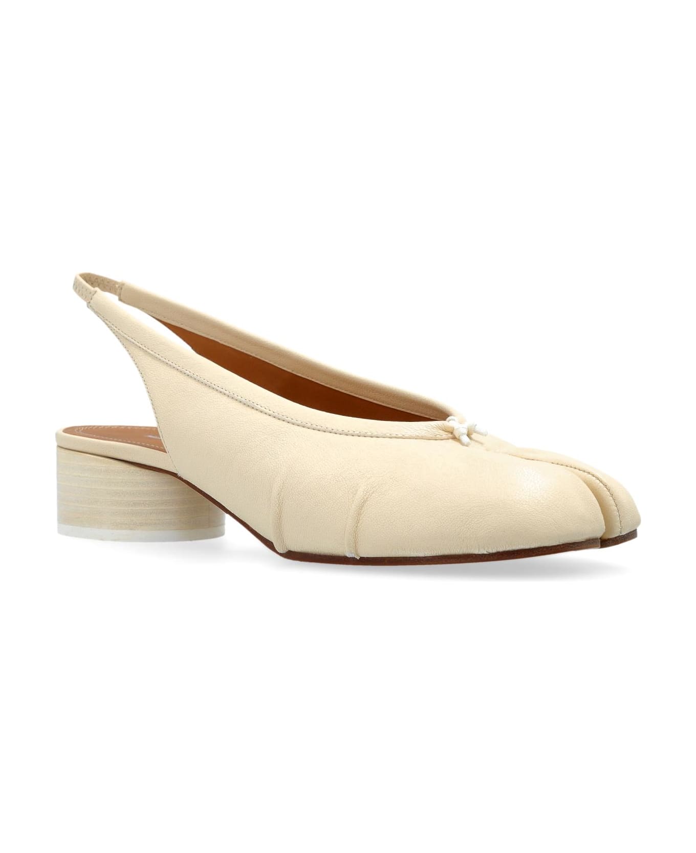 Maison Margiela Tabi New Ballerina Slingbacks - White