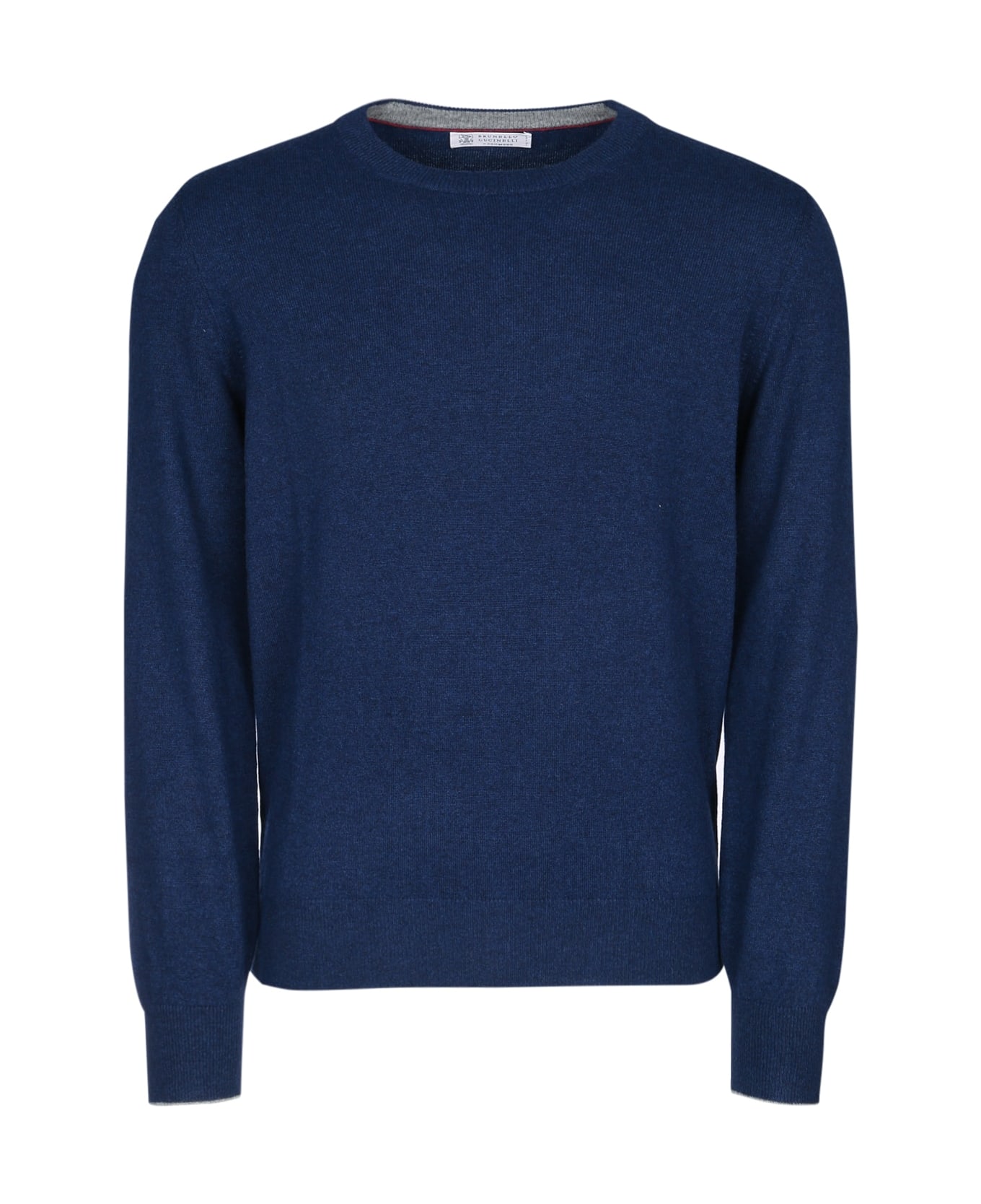 Brunello Cucinelli Cashmere Crewneck Sweater - Blue