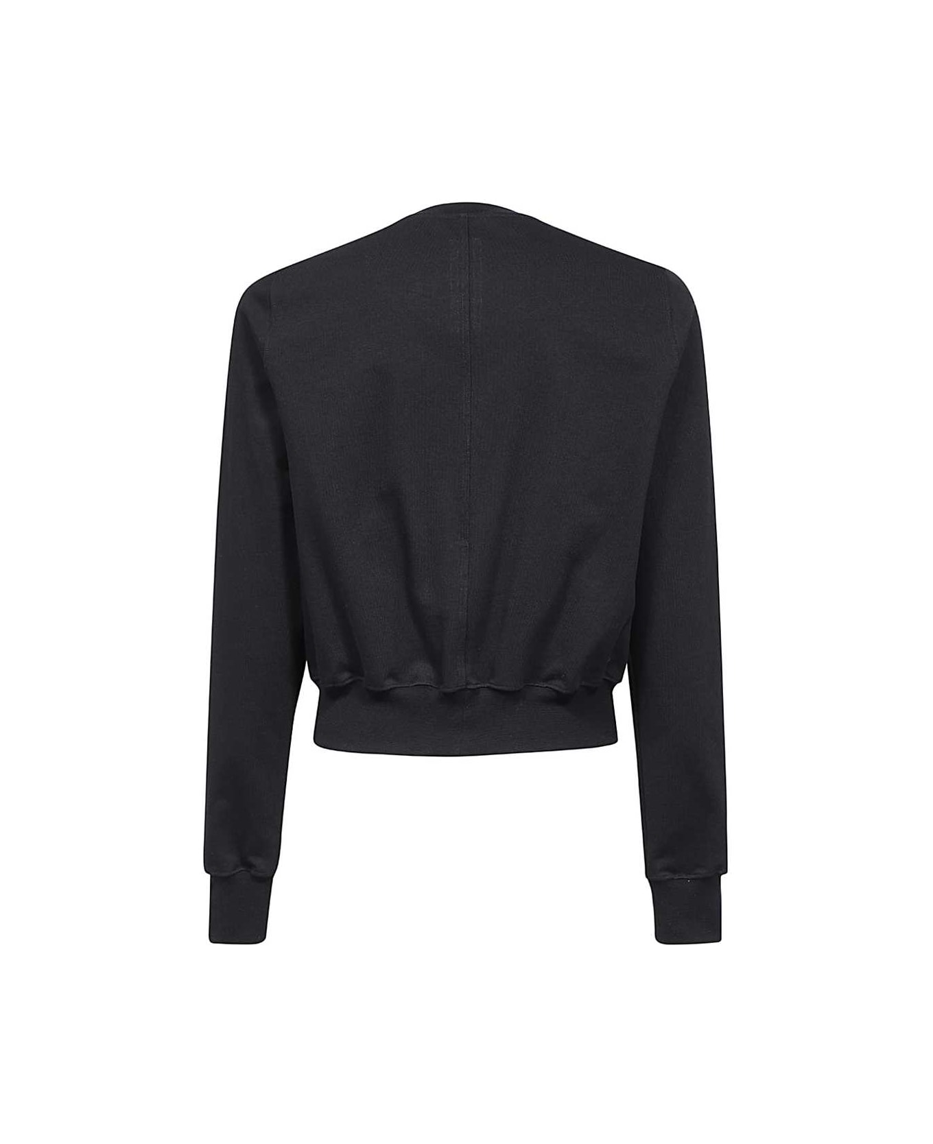 Rick Owens Cotton Sweatshirt - black