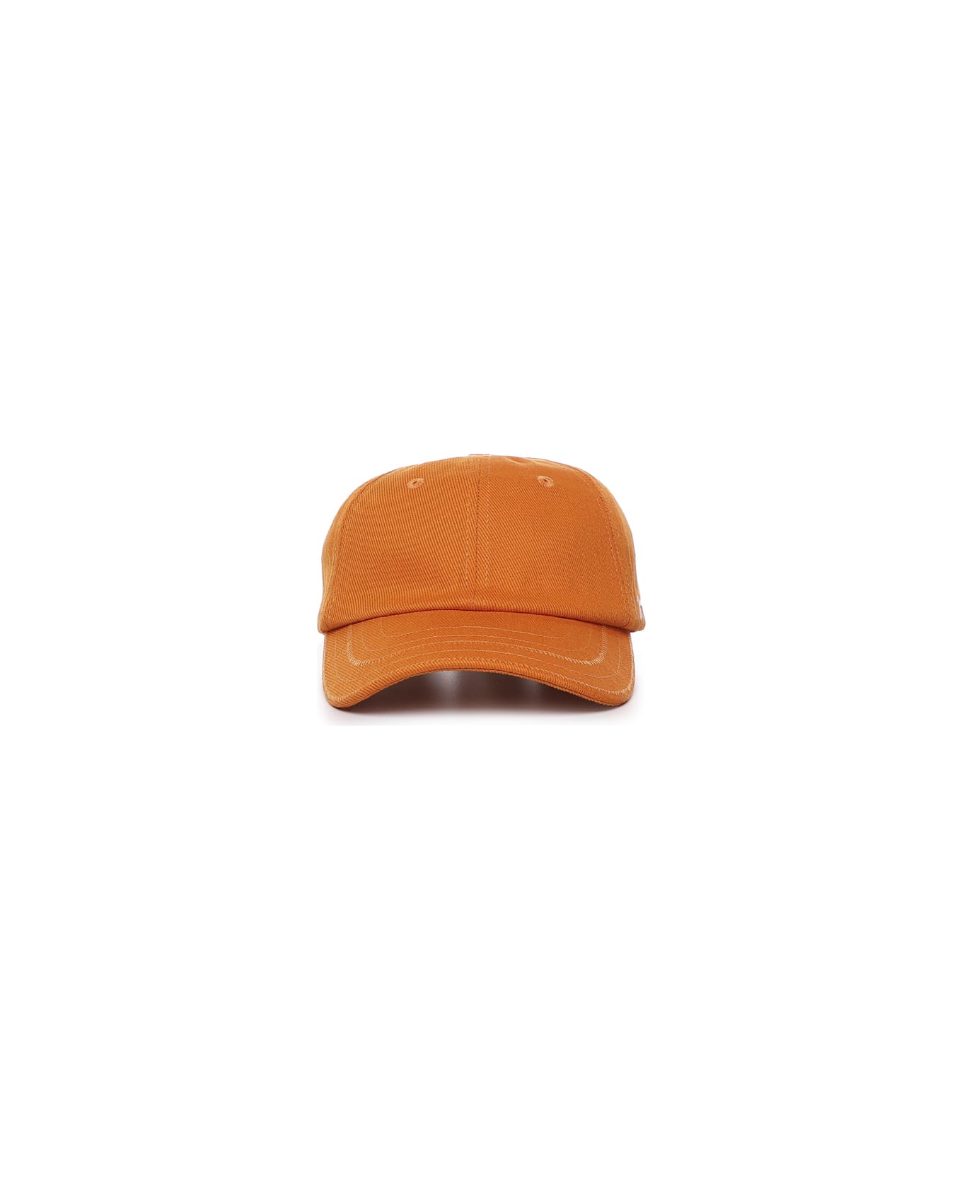 Jacquemus Baseball Hat In Cotton - Orange