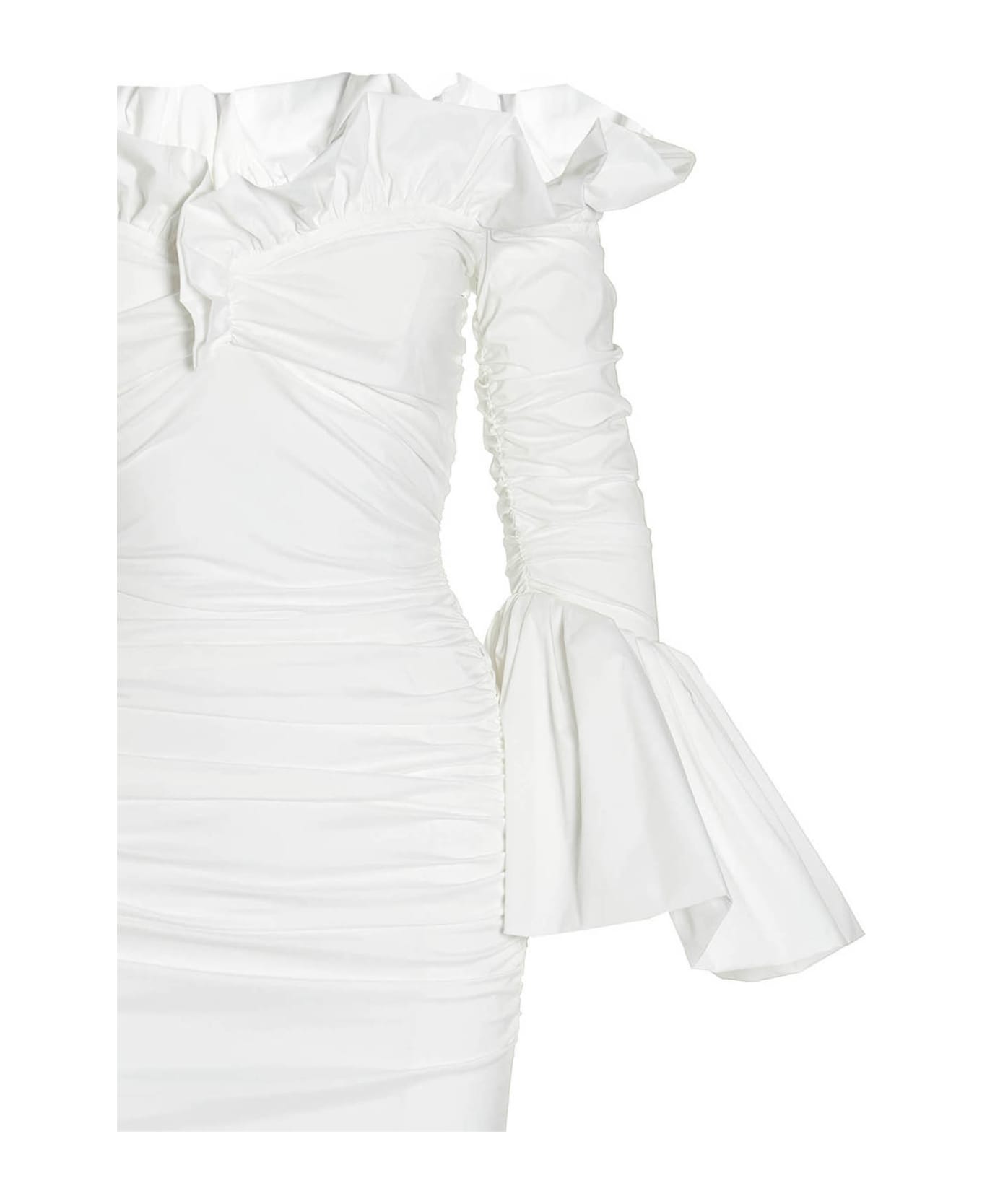 Philosophy di Lorenzo Serafini Draped Dress - White