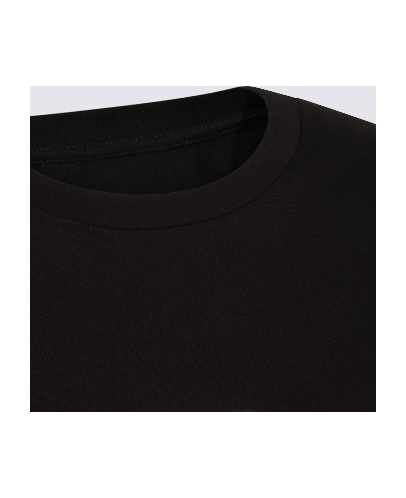 Jil Sander Black Cotton T-shirt - Black