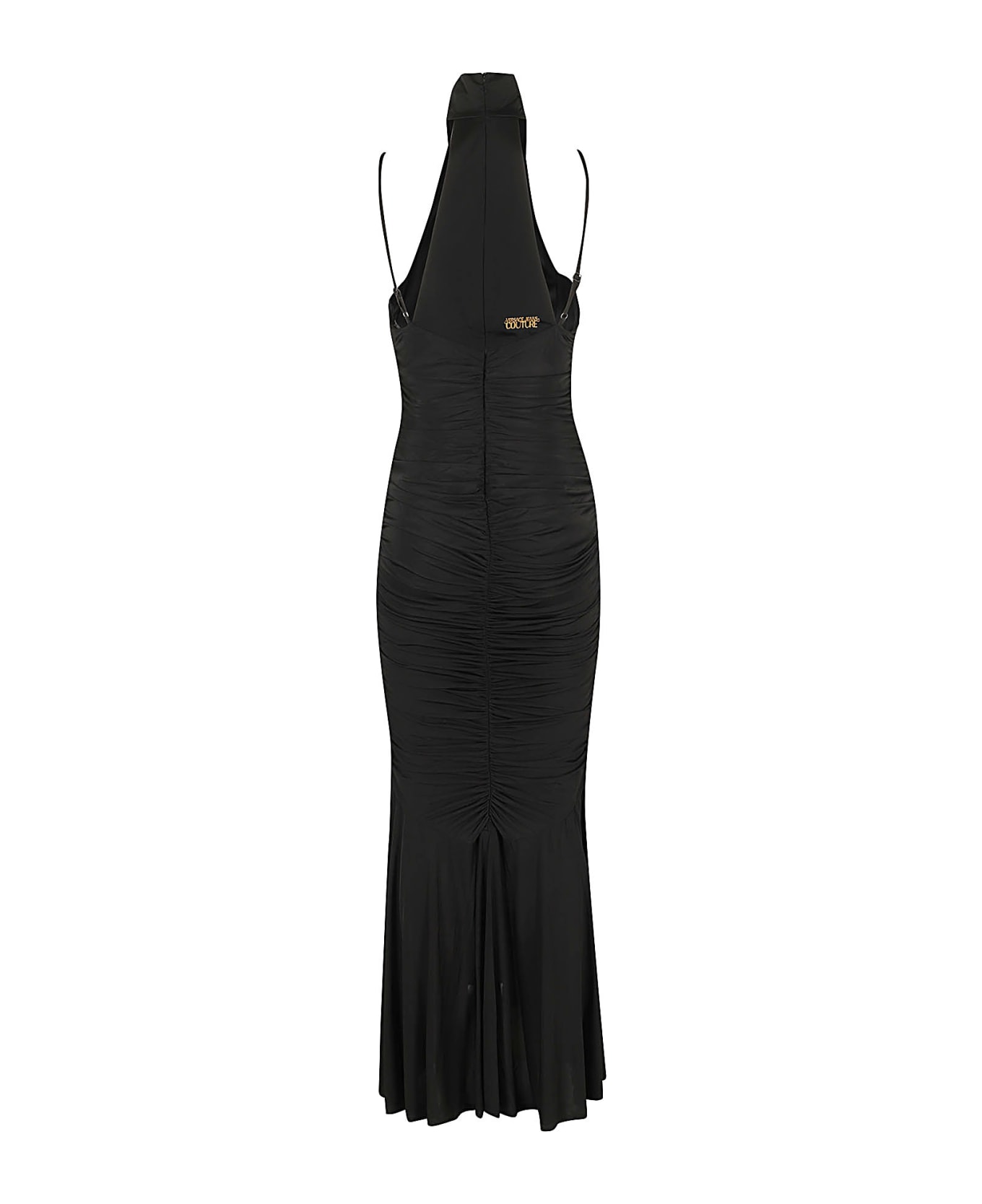 Versace Jeans Couture Organzino Dress - Black