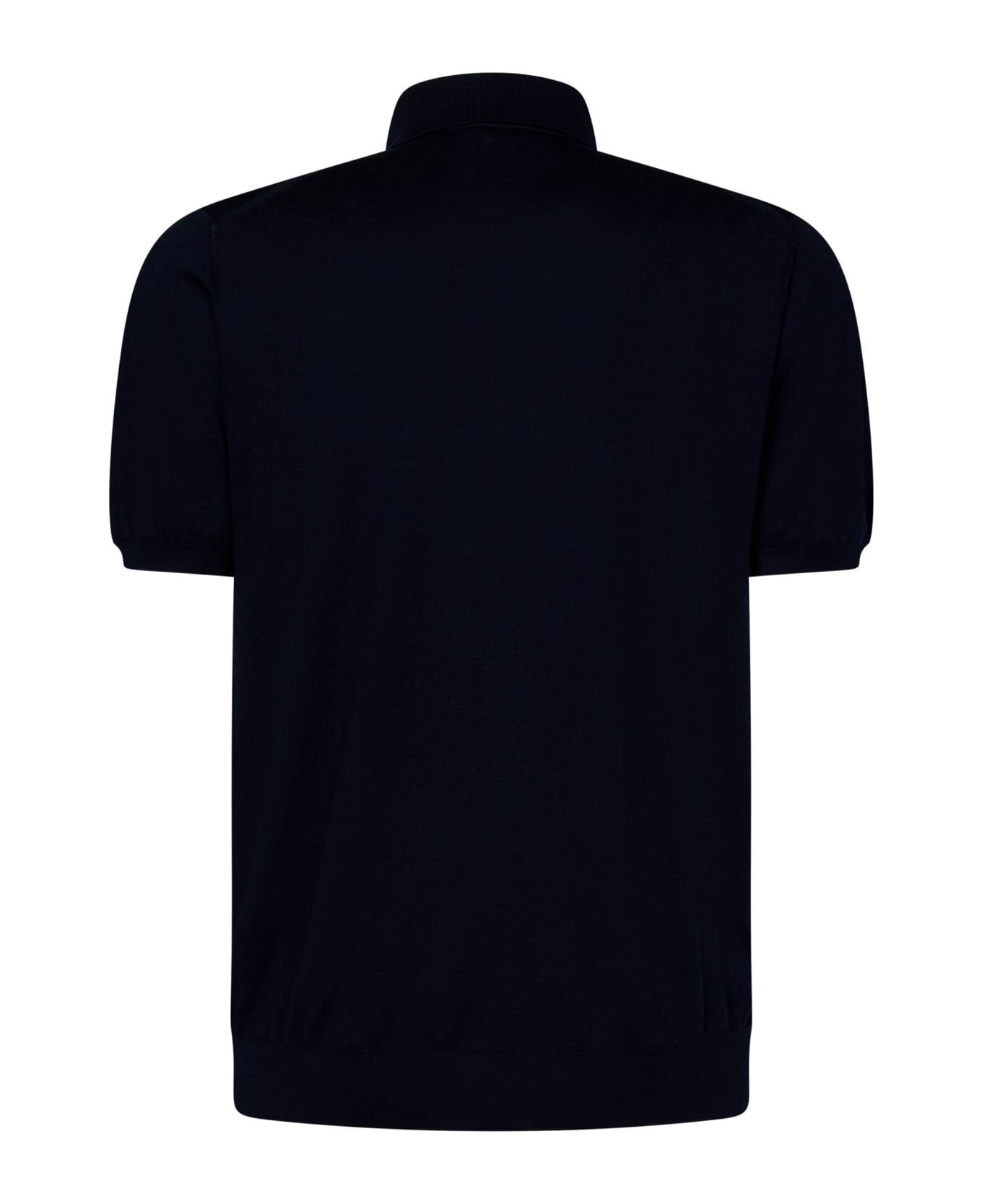 Kiton Icon Polo Shirt - Blue ポロシャツ