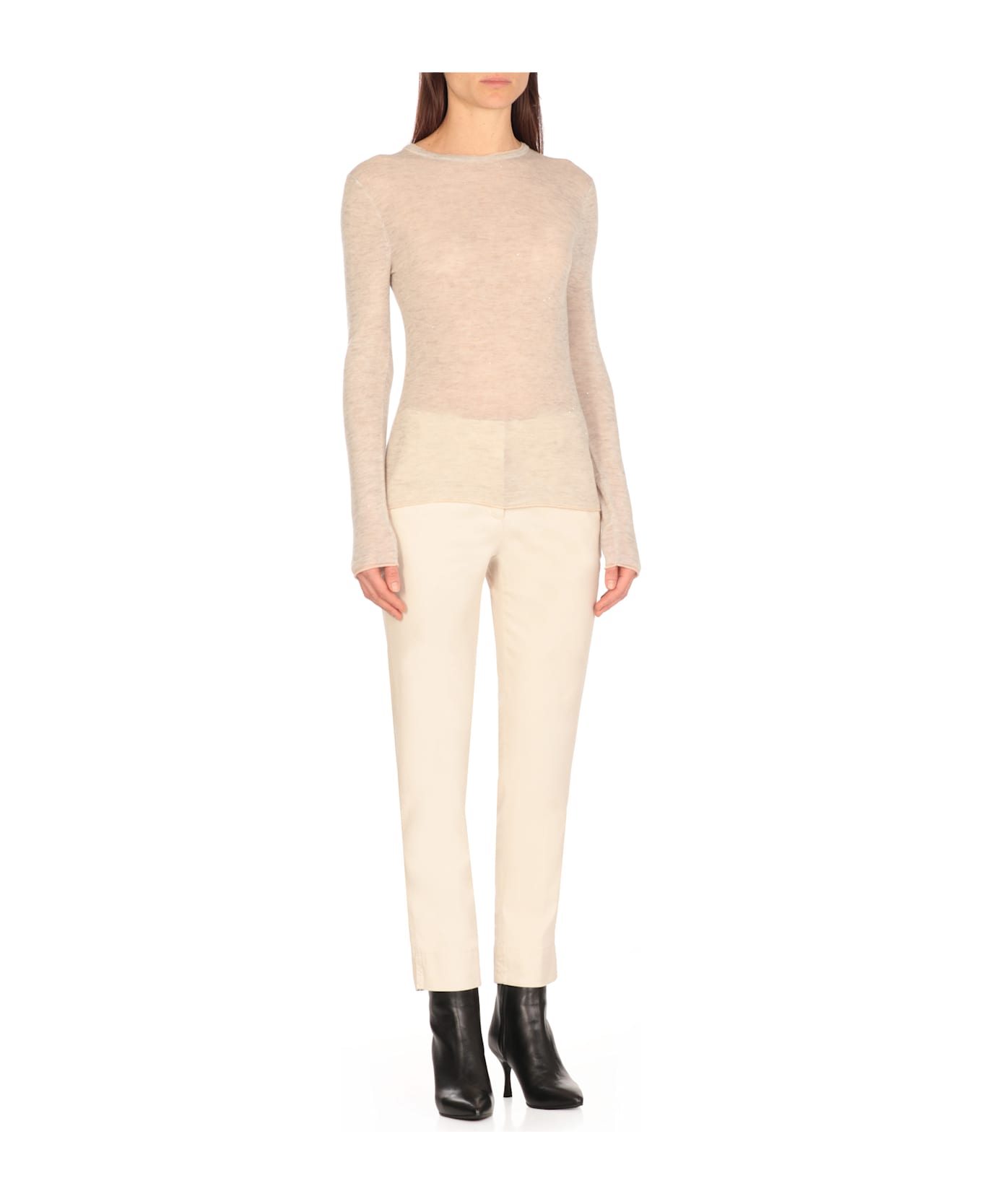 Peserico Wool Sweater - Ivory