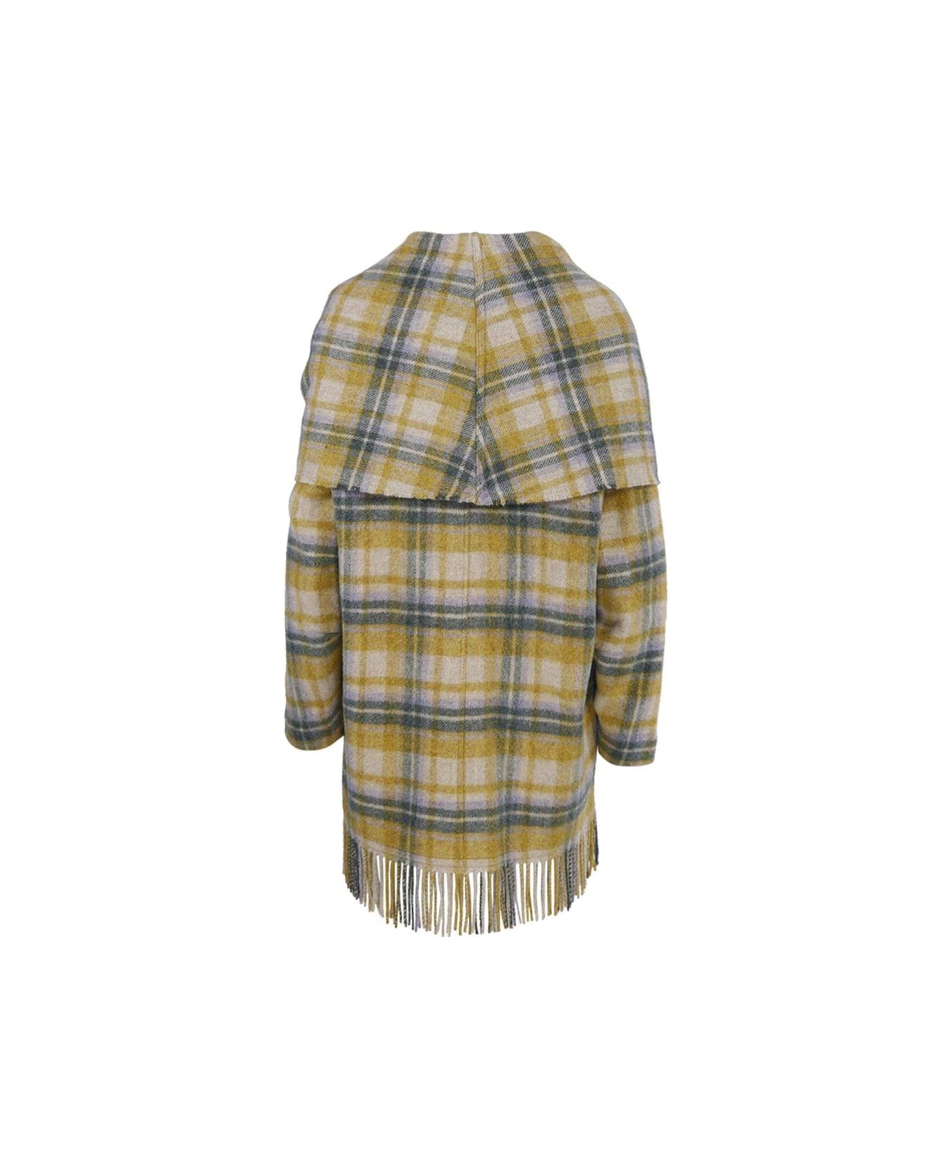 Isabel Marant Étoile Loose-fit Scarf Coat - Giallo