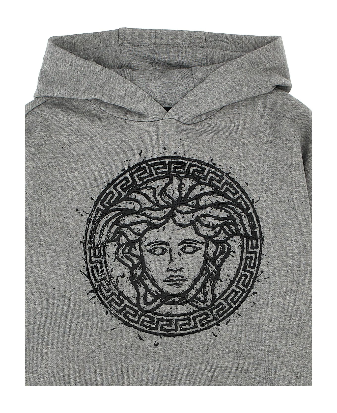 Versace 
medusa Splash
 Hoodie - Gray