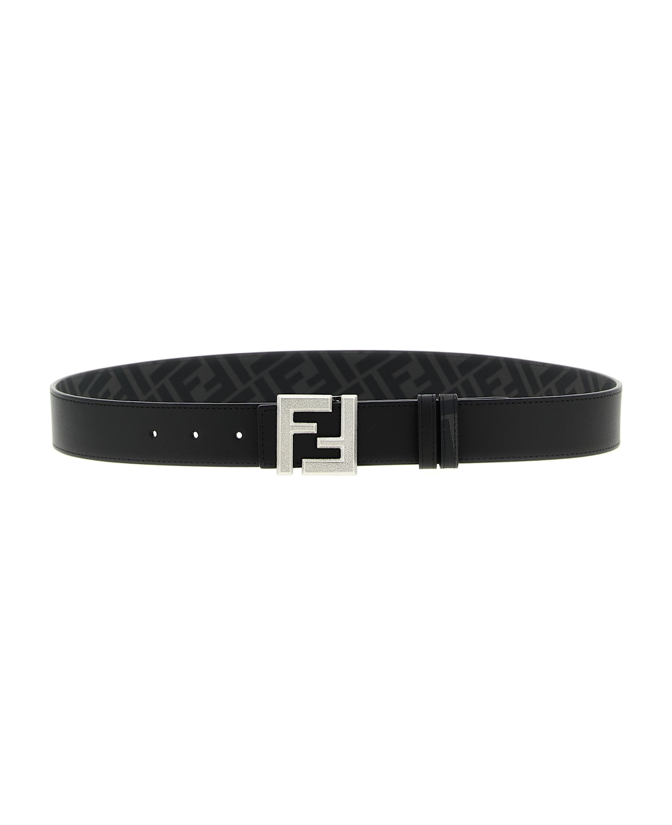 Fendi 'ff' Reversible Belt - Black  