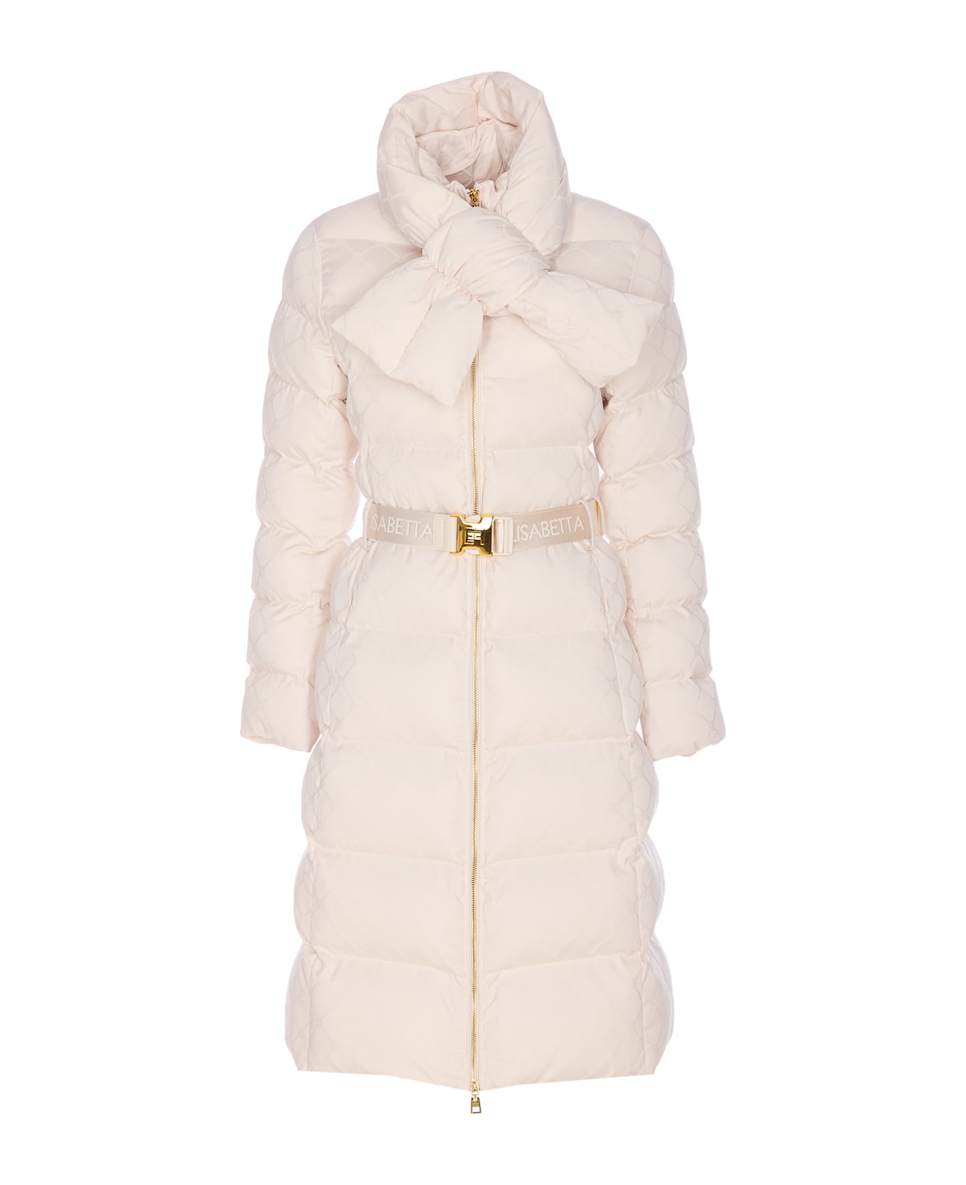 Elisabetta Franchi Padded Coat - White