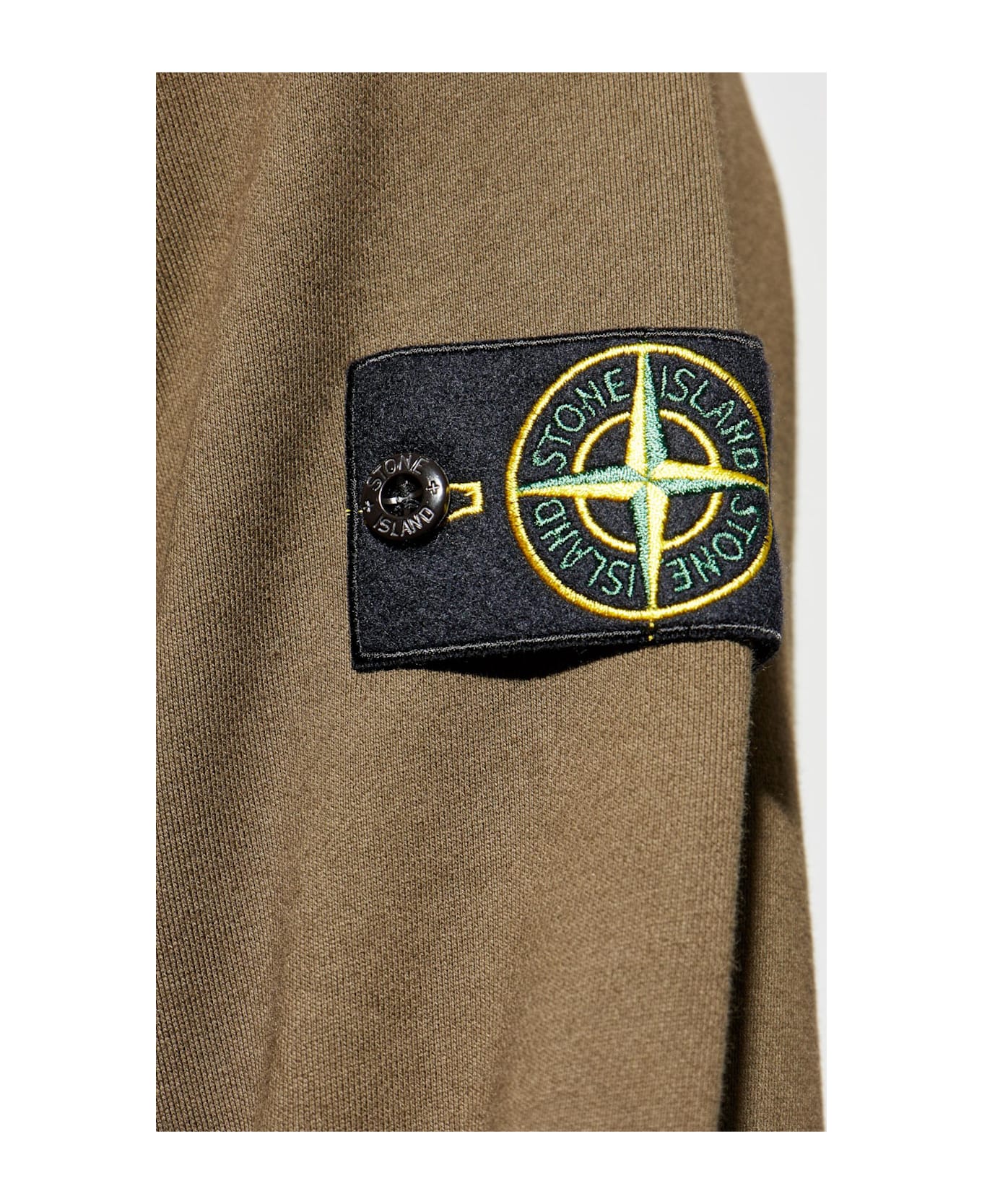 Stone Island Crew Neck Sweatshirt - Green