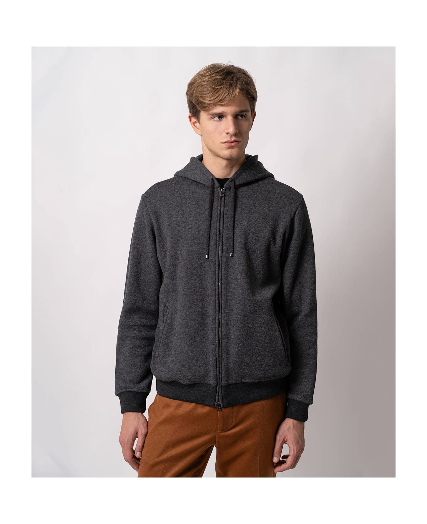 Larusmiani Sea Island Tracksuit Hoodie 'babe' Fleece - DimGray
