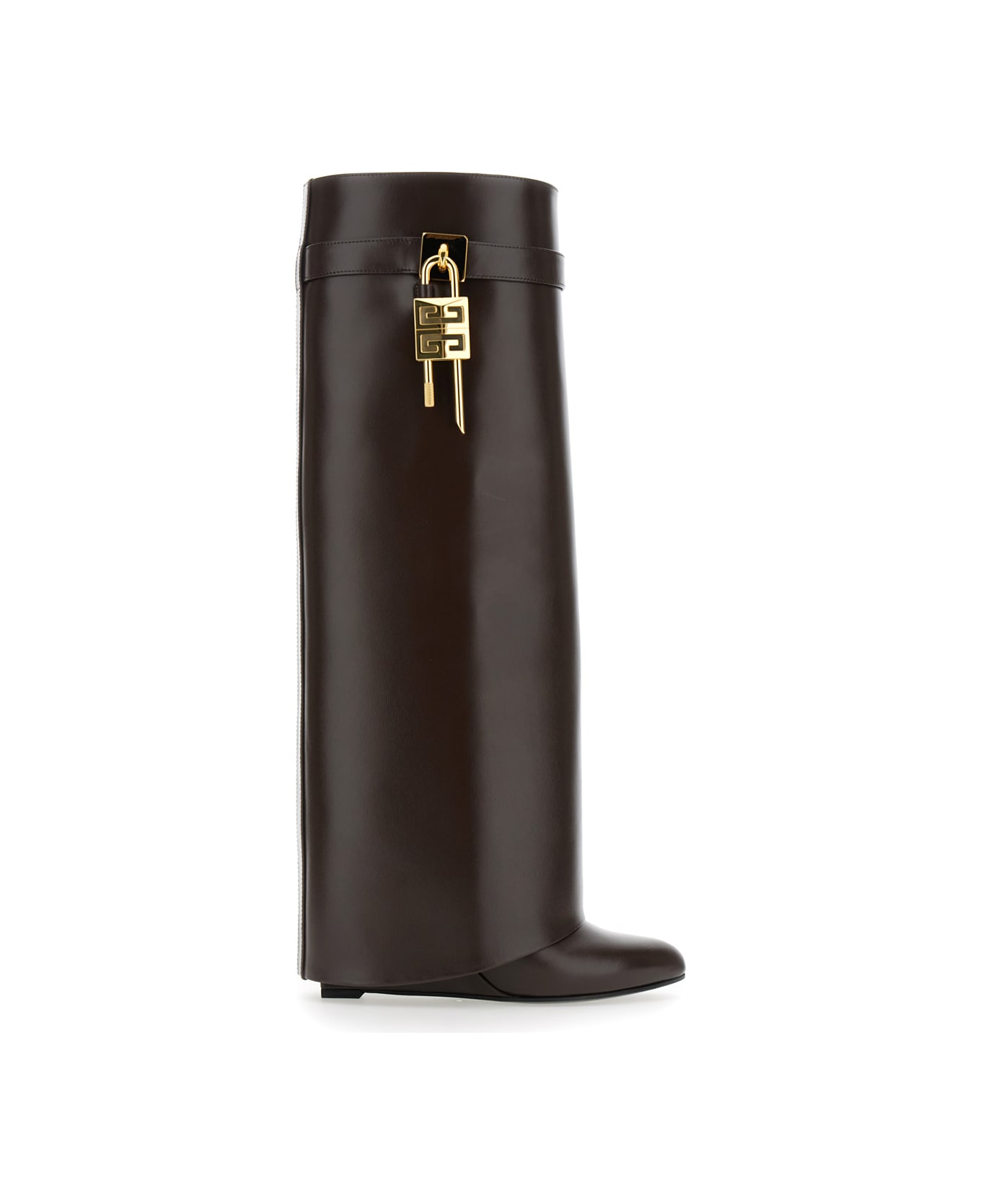 Givenchy Boot 
shark Lock
 - Brown