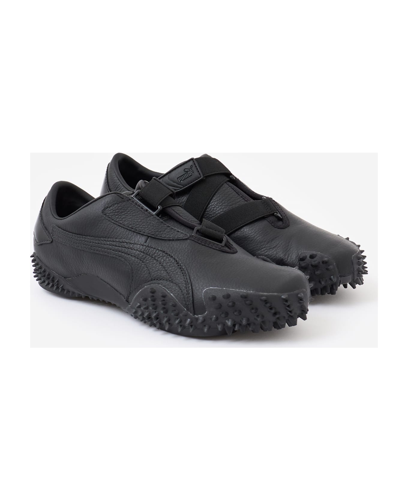 Puma Mostro Leather Sneakers - BLACK