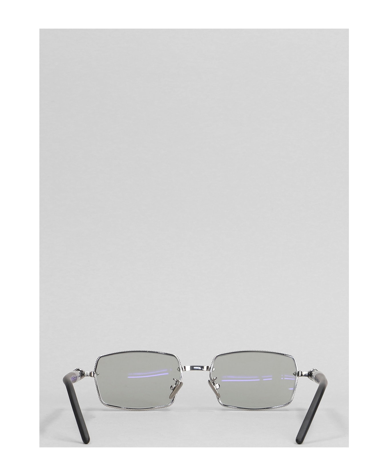 Kuboraum P73 Sunglasses In Silver Metal Alloy - silver アイウェア