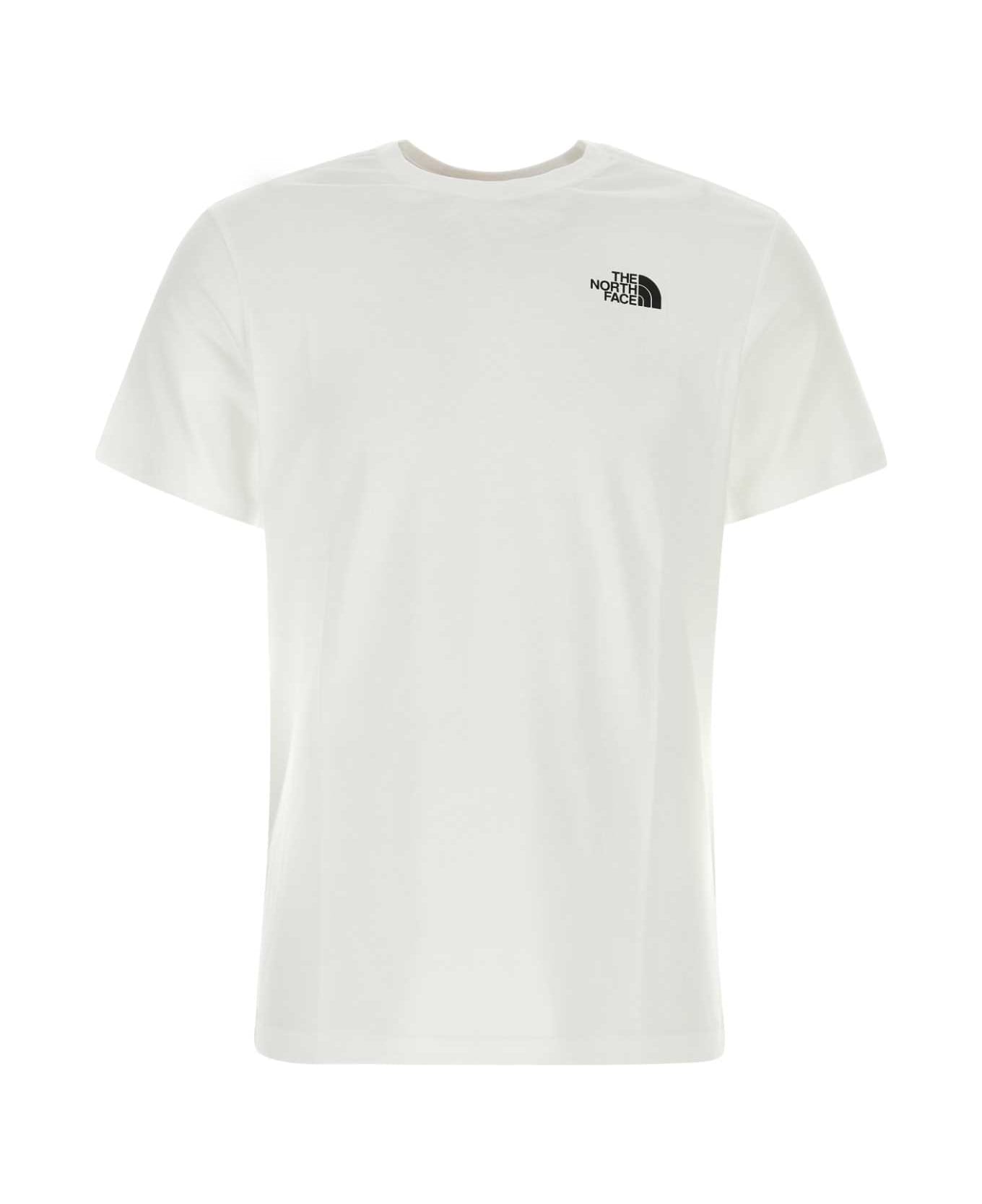 The North Face White Cotton T-shirt - WHT