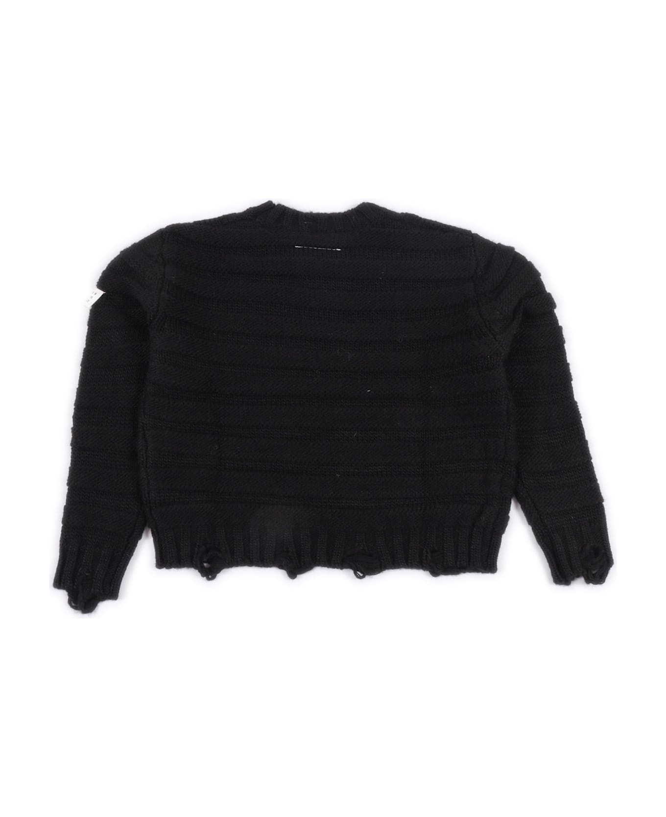 MM6 Maison Margiela Knitwear - BLACK